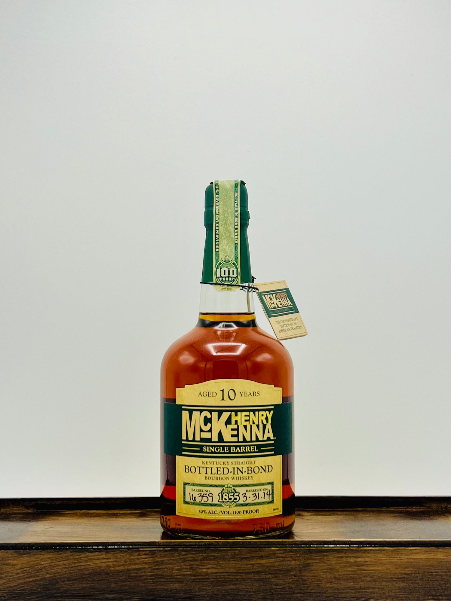 Henry McKenna 10 Year Bottled in Bond Single Barrel Bourbon