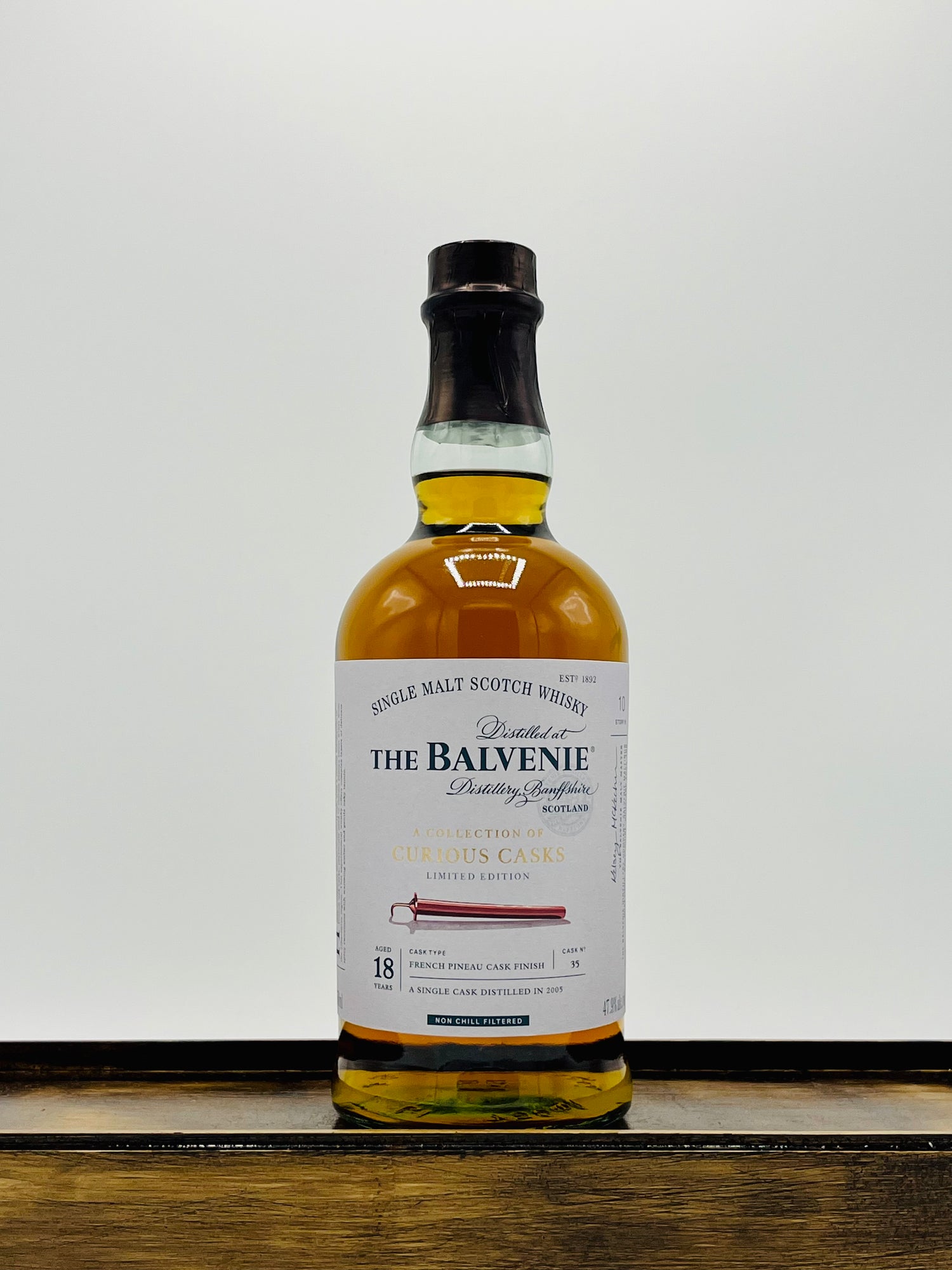 The Balvenie 'A Collection of Curious Casks' 18 Year Scotch Whisky