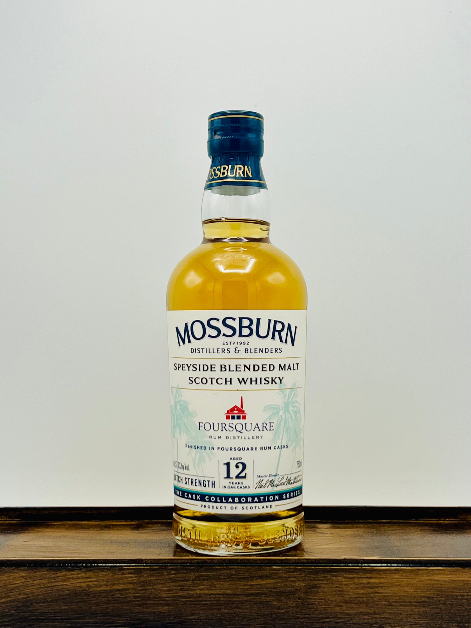 Mossburn 12 Year FourSquare Rum Cask Finish Single Malt Scotch Whisky
