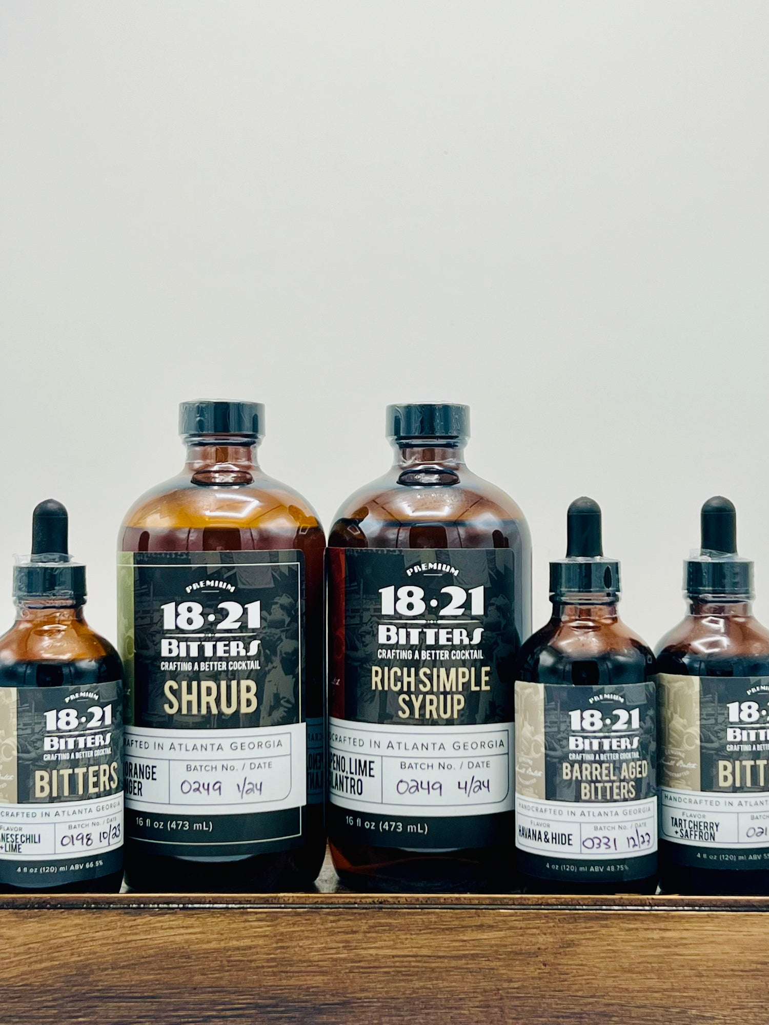 18.21 Bitters & Mixes