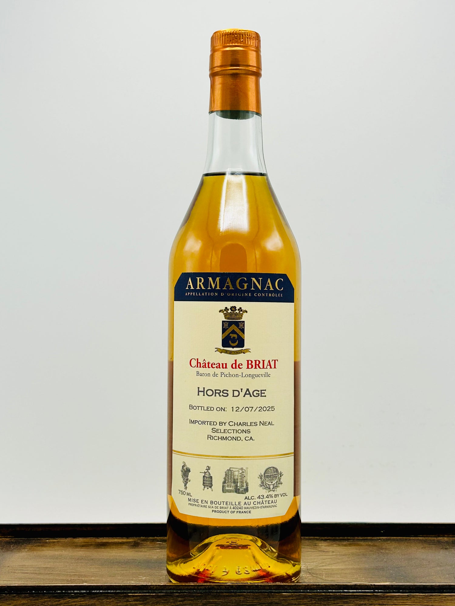 Château de Briat 'Hors d'Age' Armagnac, N/V