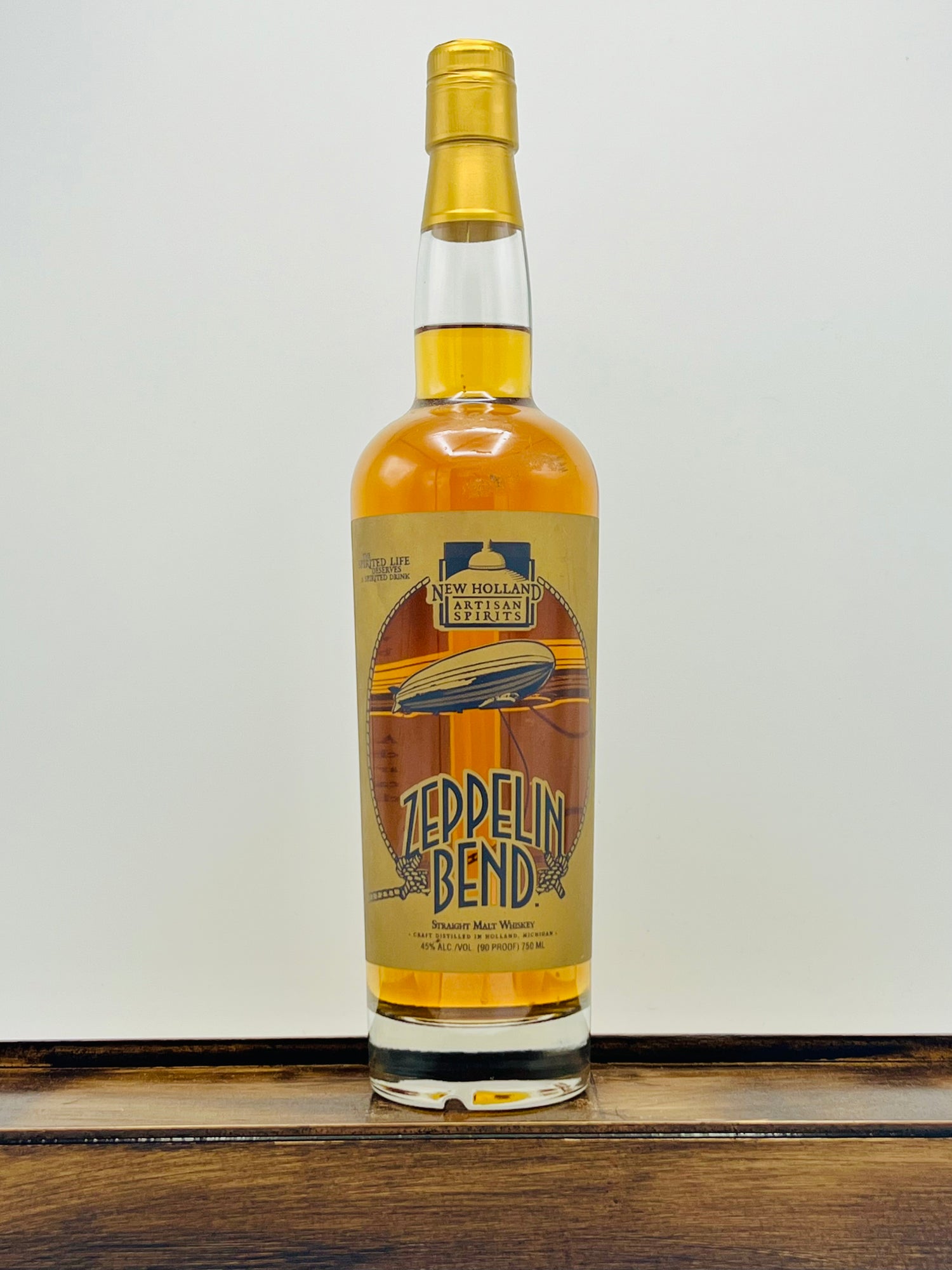 New Holland Artisan Spirits Zeppelin Bend Straight Malt Whiskey