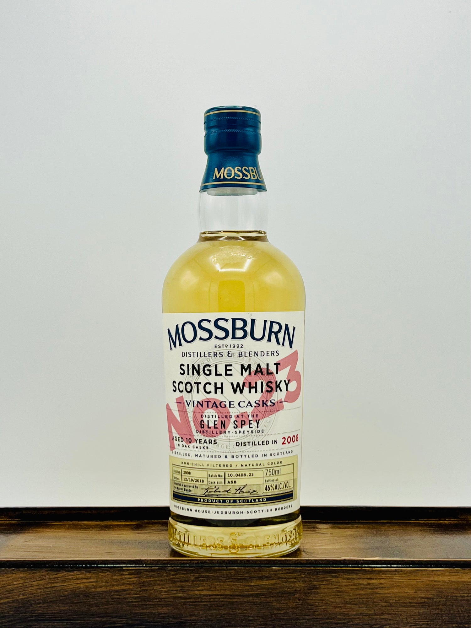 Mossburn Glen Spey 2008 Single Malt Scotch Whisky