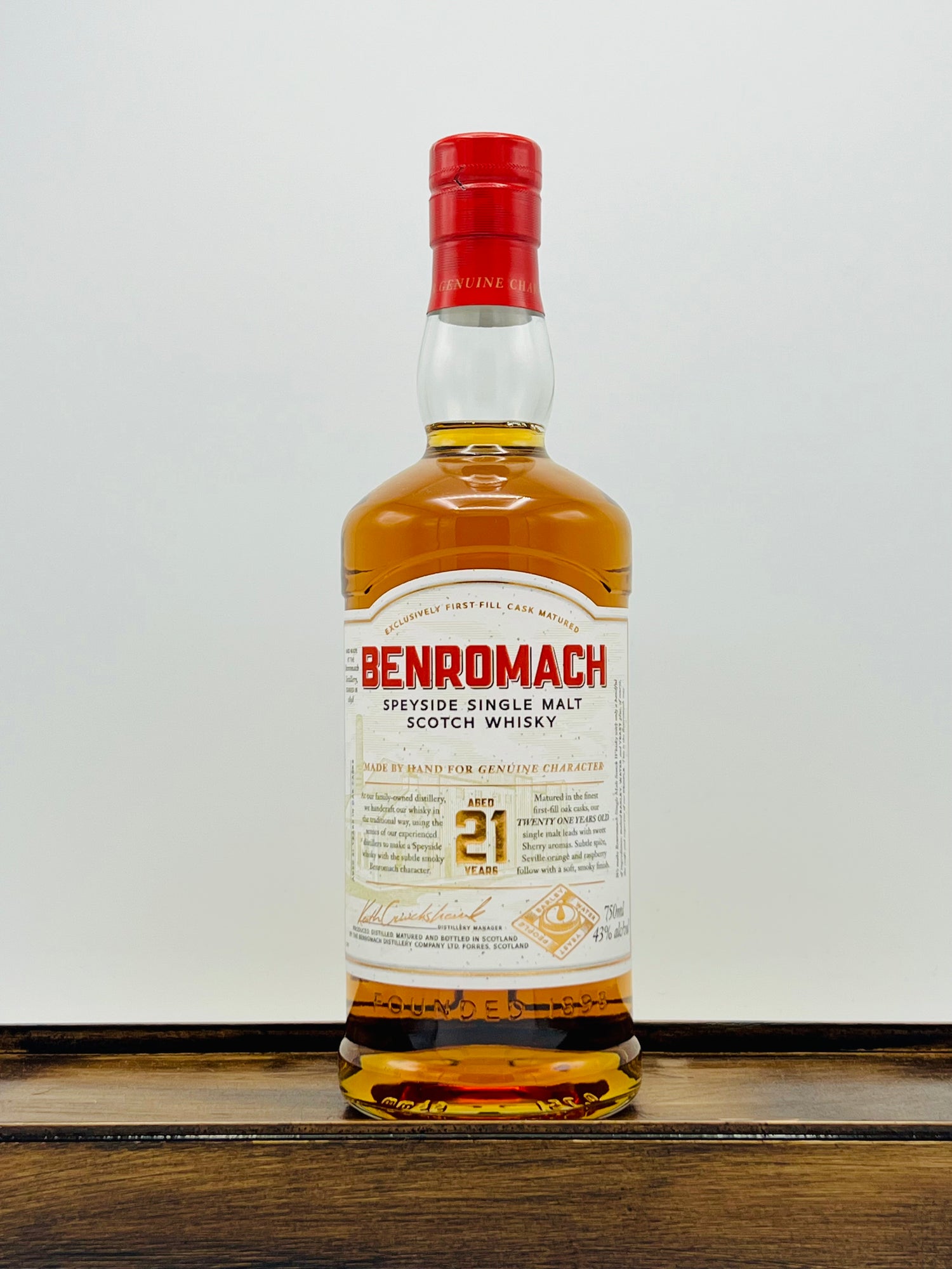 Benromach 21 Year Single Malt Scotch Whisky