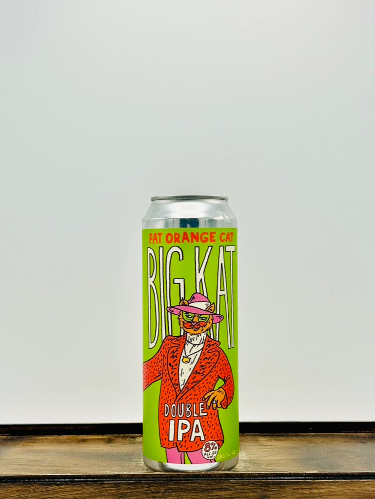Fat Orange Cat Brewing 'Big Kat' DIPA (19.2oz Can)