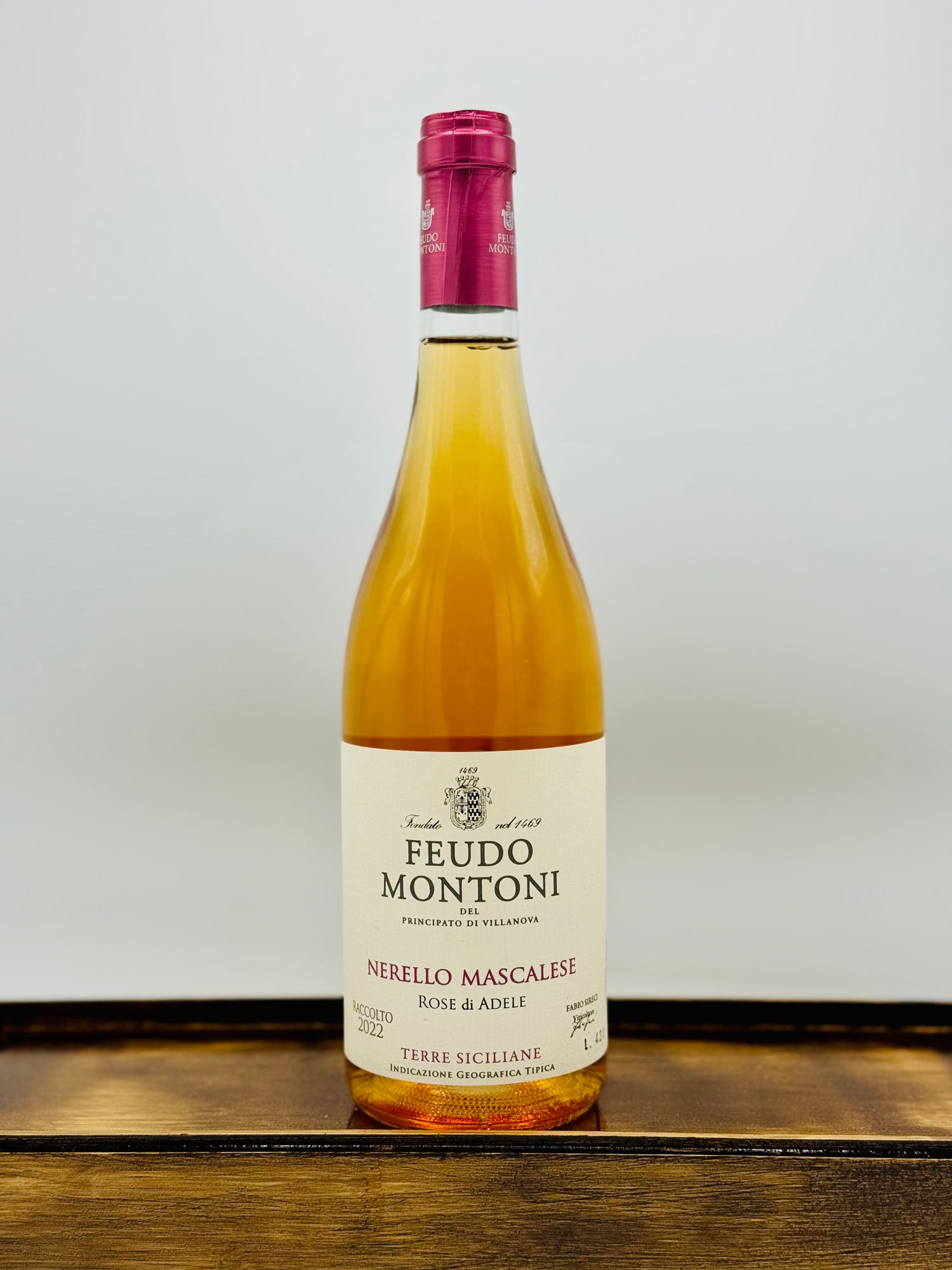 Feudo Montoni 'Rose di Adele' Nerello Mascalese Rose Sicily, 2022