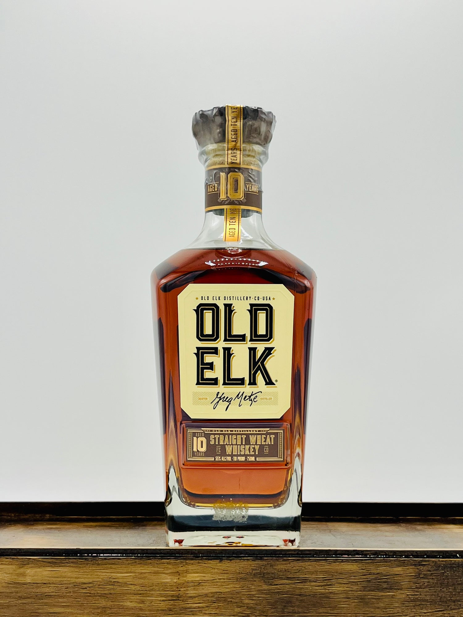 Old Elk 10 Year Straight Wheat Whiskey
