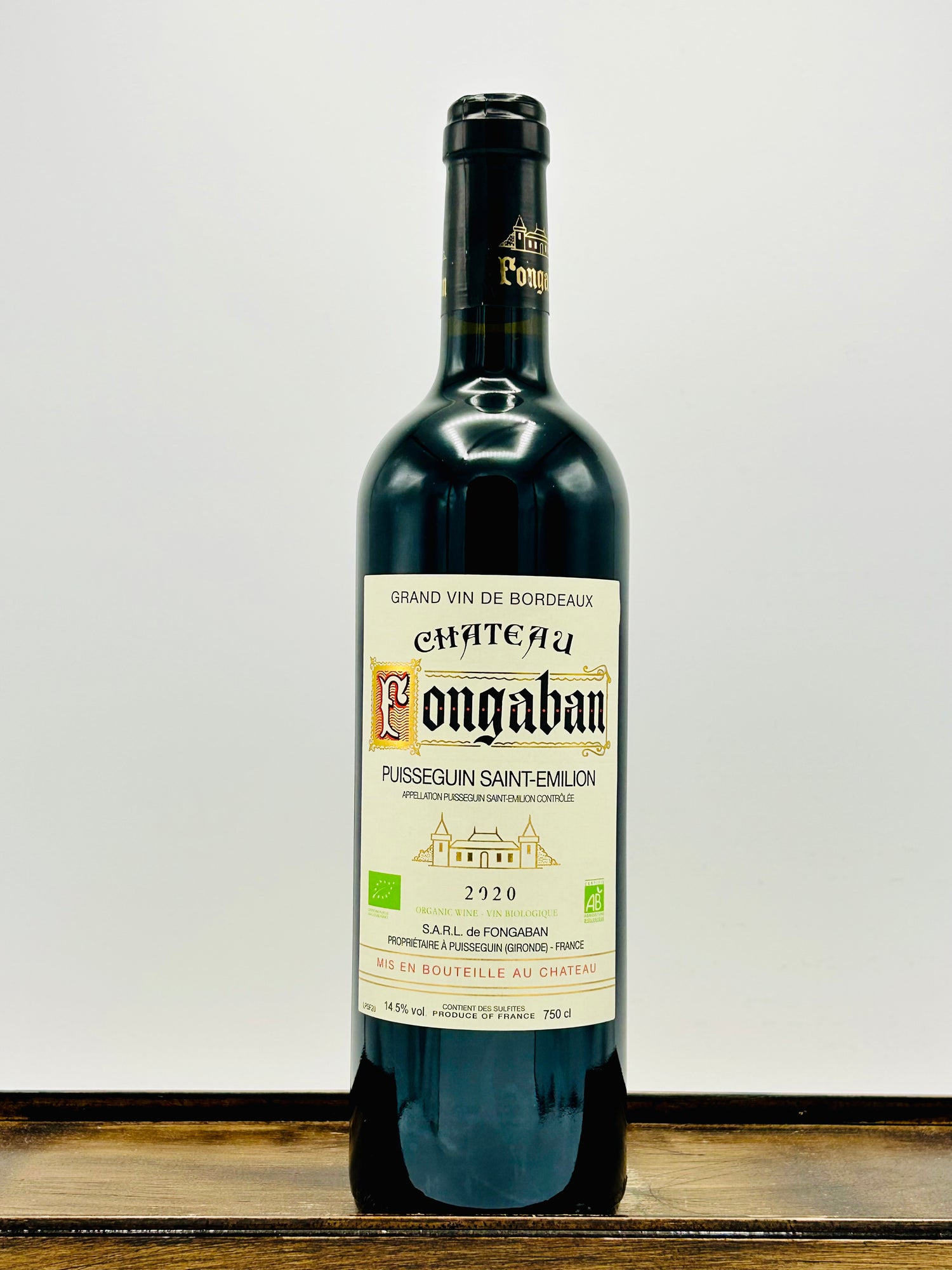 Château Fongaban Puisseguin Saint-Emilion, 2020