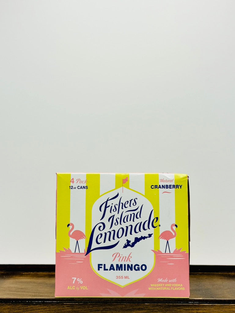 Fisher's Island Lemonade Pink Flamingo 4pk