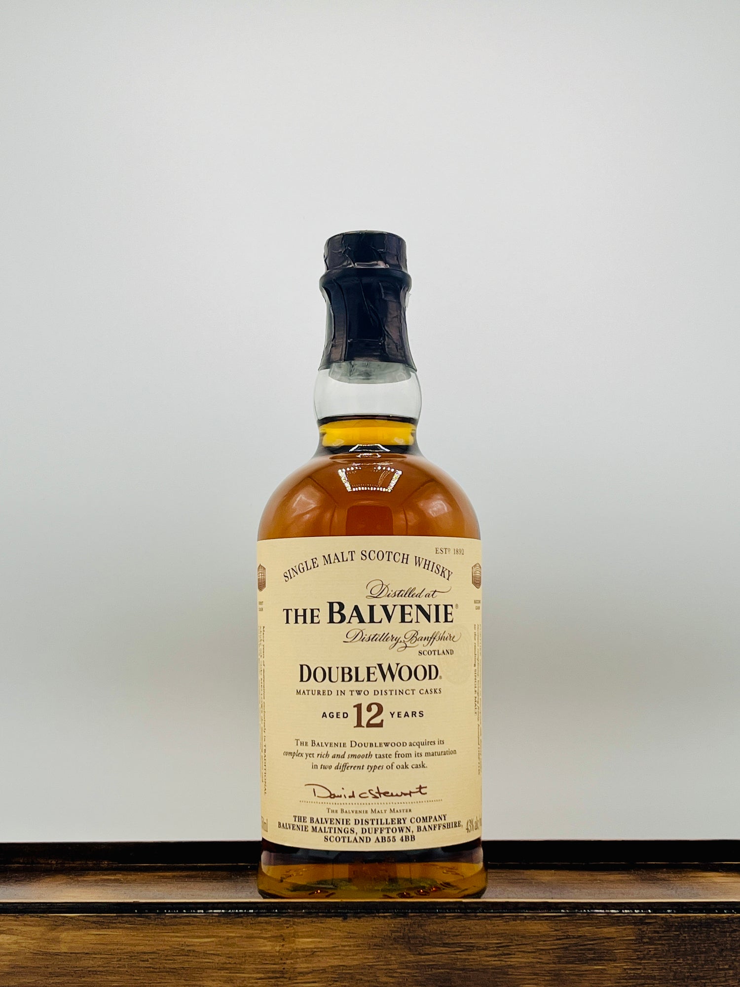 The Balvenie 12 Year Doublewood Single Malt Scotch Whisky