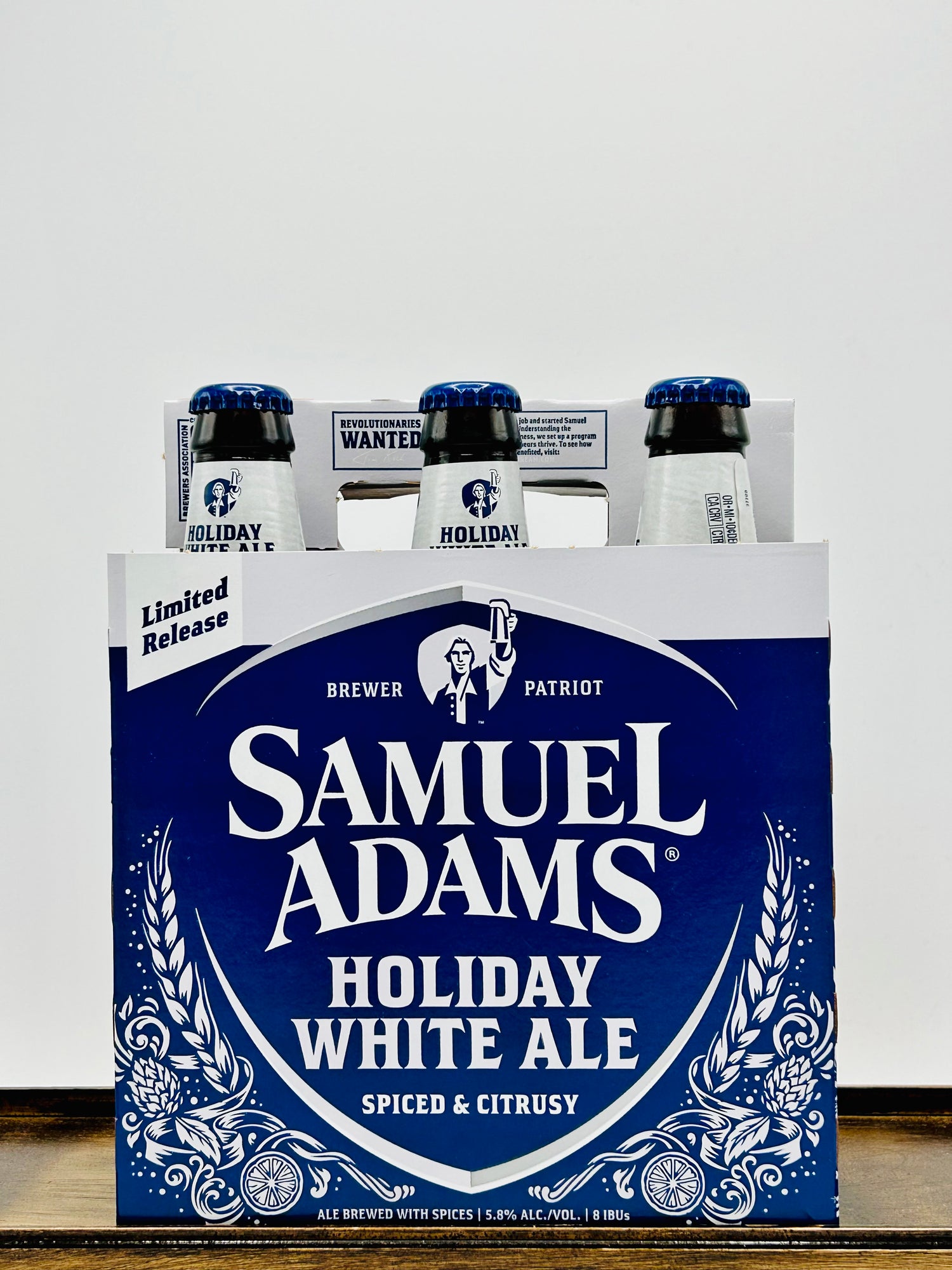 Samuel Adams Brewery Holiday White Ale