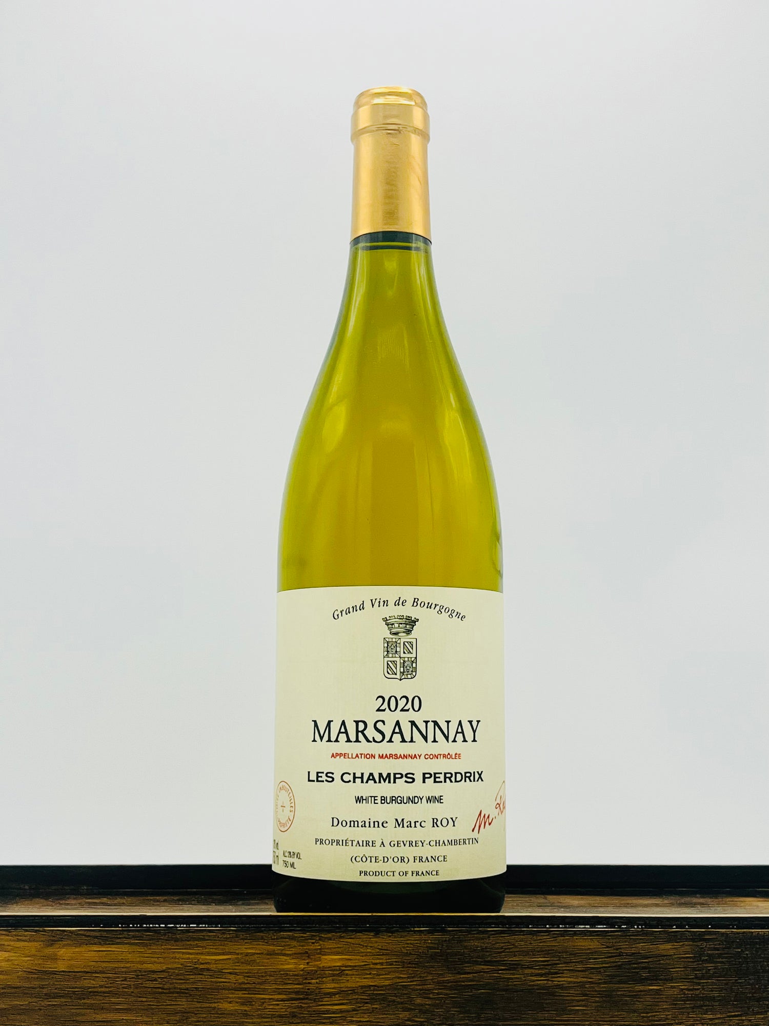 Domaine Marc Roy 'Les Champs Perdrix' Marsannay Blanc, 2020