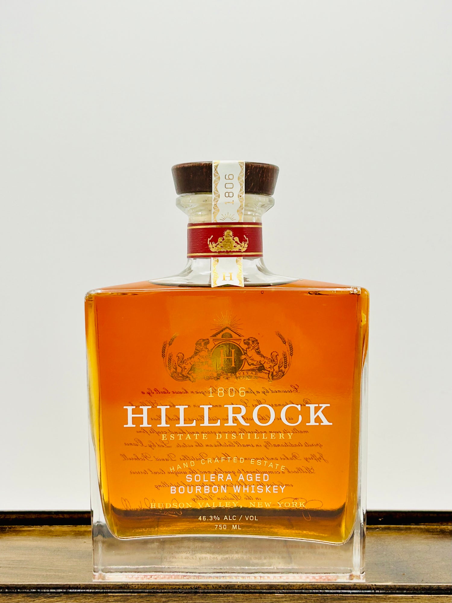 Hillrock Distillery Solera Aged Cabernet Finish Bourbon Whiskey
