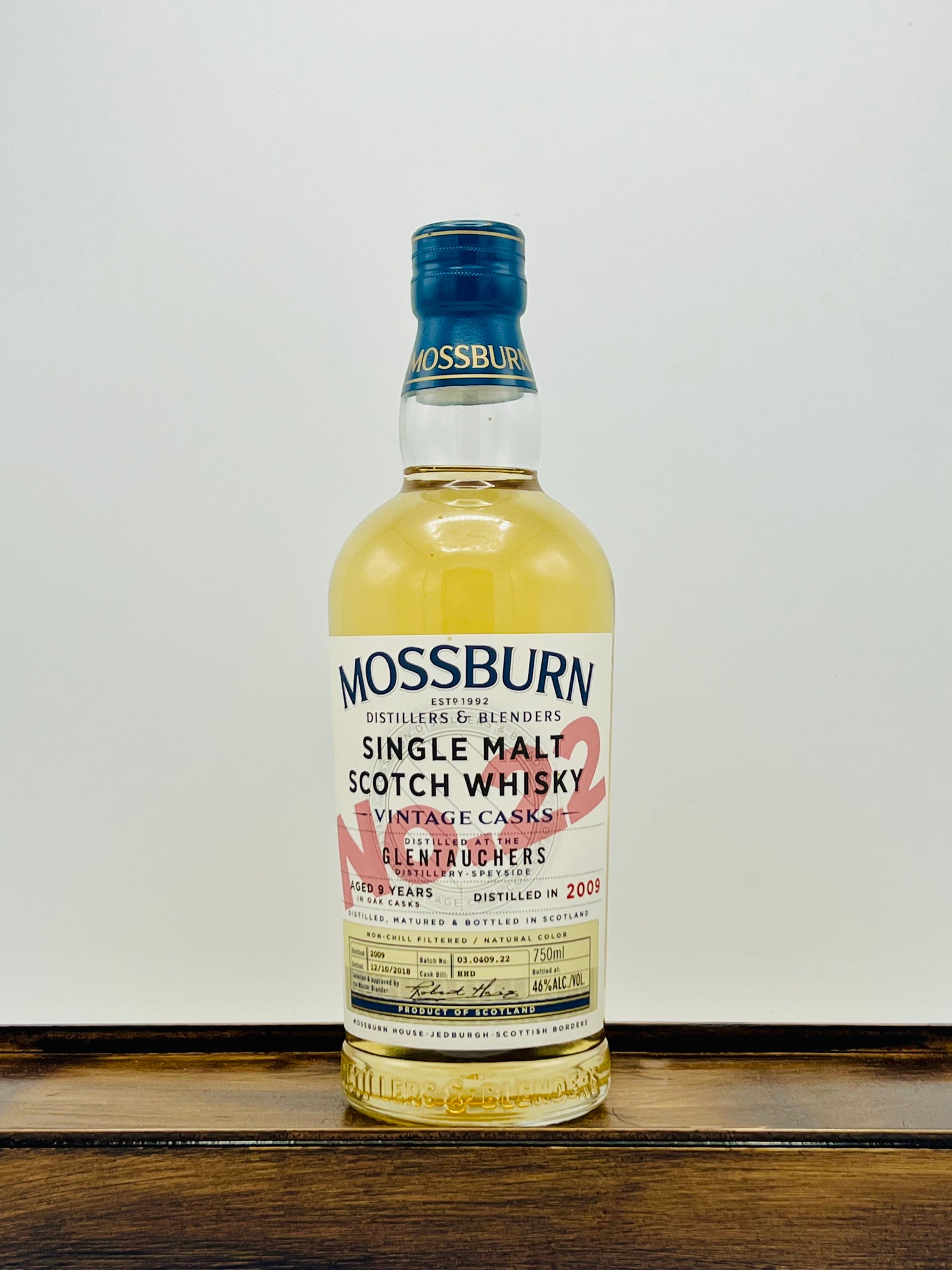 Mossburn Glentauchers 2009 Single Malt Scotch Whisky