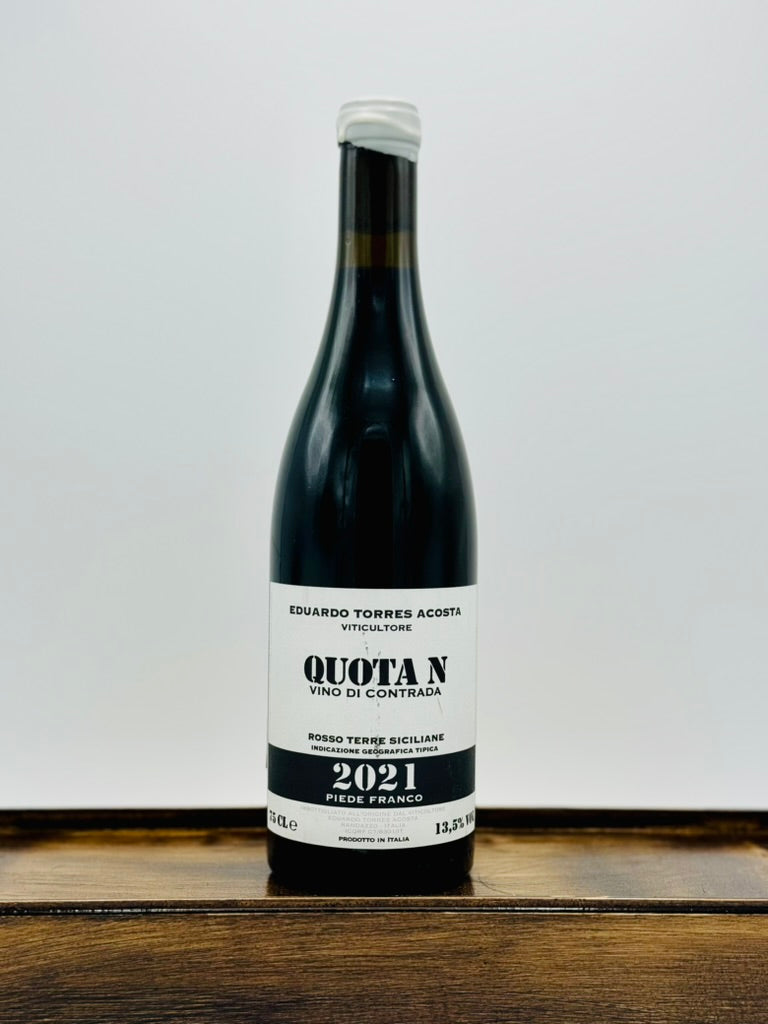 Eduardo Torres Acosta 'Quota N' Terre Siciliane Rosso, 2021