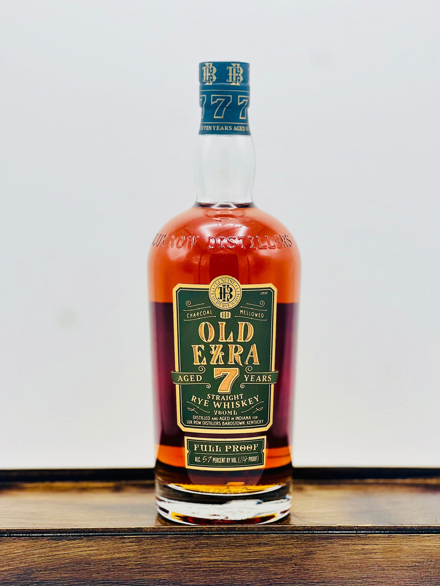 Ezra Brooks Old Ezra 7 Year Cask Strength Rye Whiskey