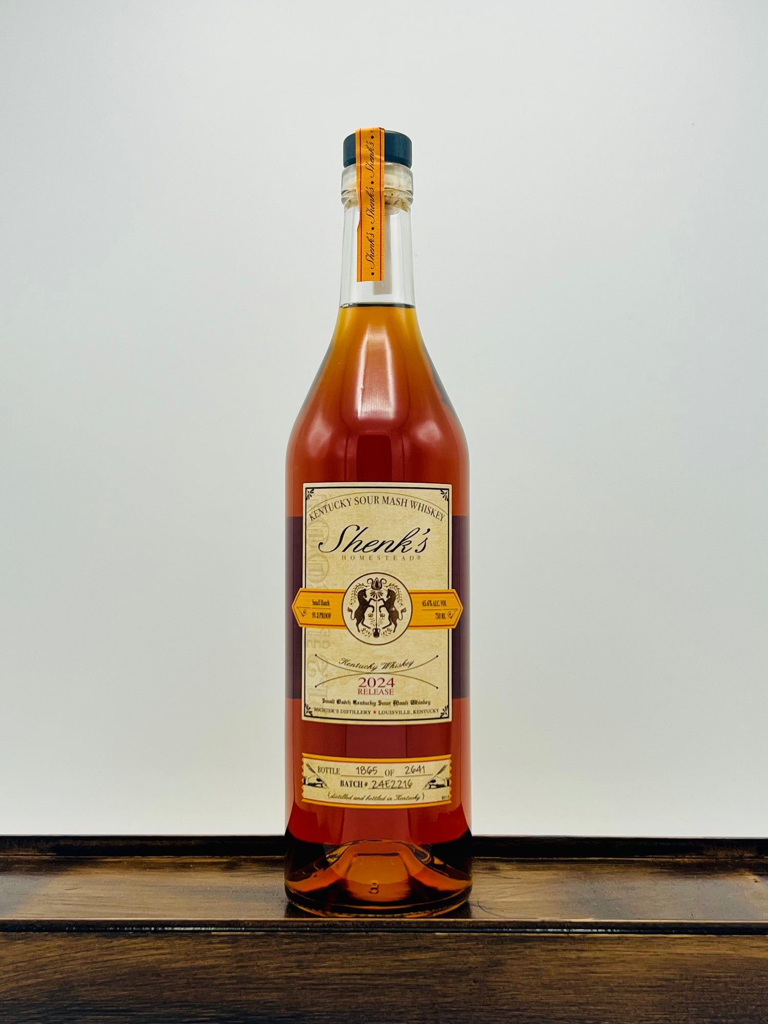 Shenk's 'Homestead' Sour Mash Whiskey (2026 Release)
