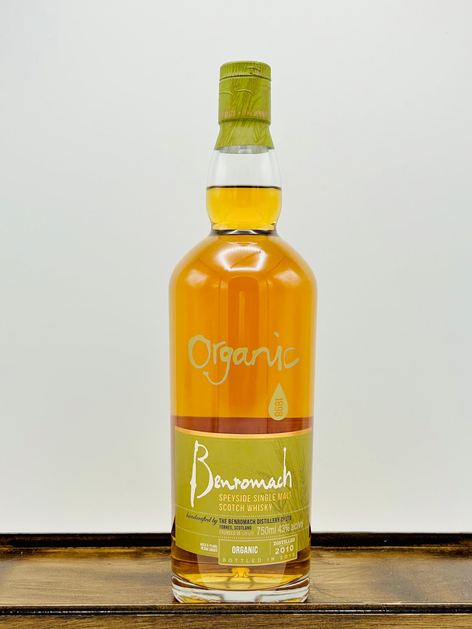 Benromach 'Organic' Speyside Single Malt Scotch Whisky