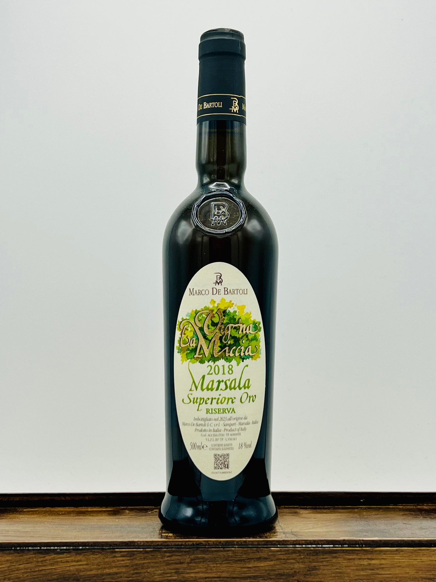 Marco De Bartoli 'Vigna La Miccia' Marsala Superiore Oro Riserva, 2018