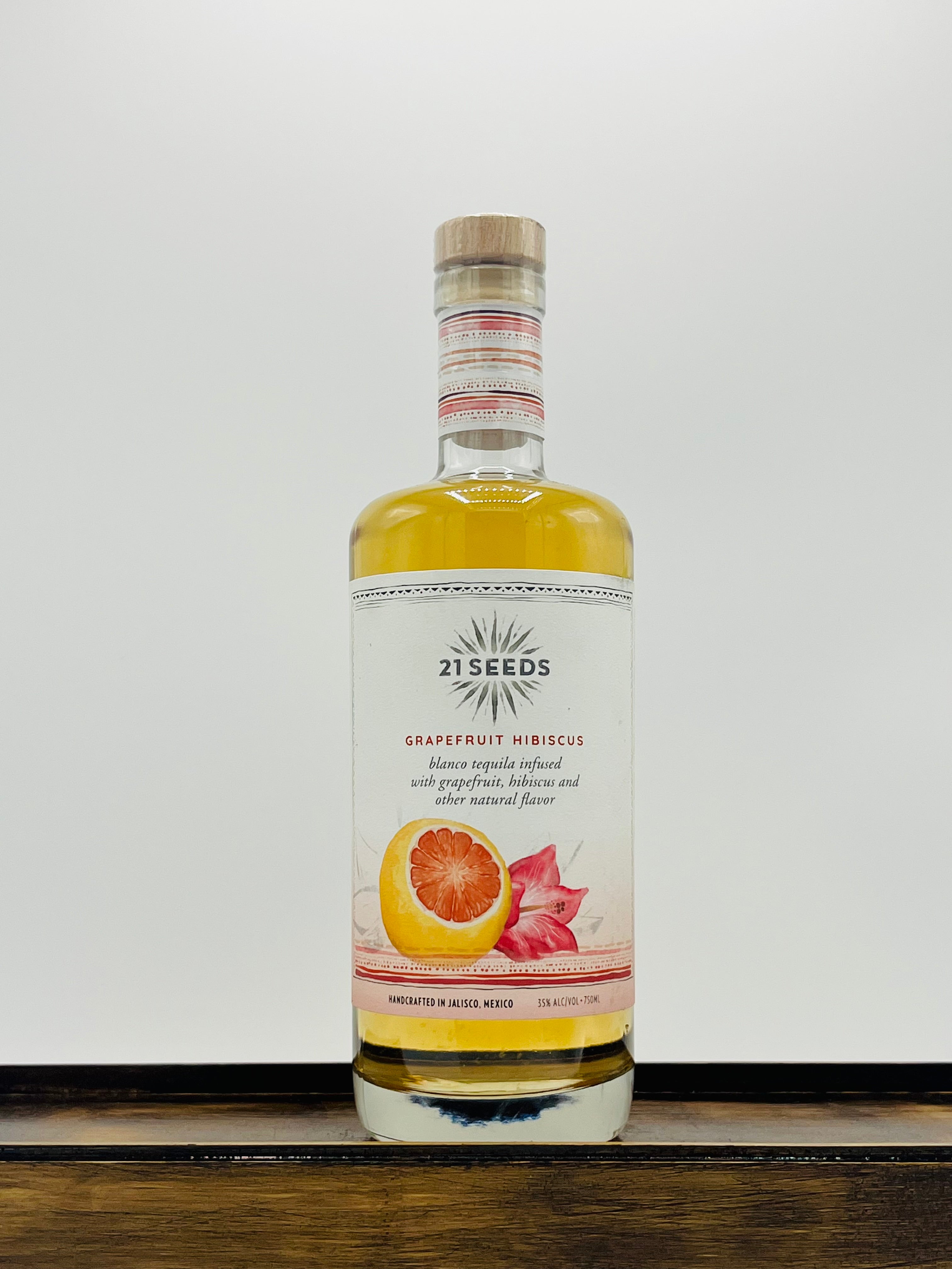 21 Seeds Infused Grapefruit Hibiscus Tequila (750ml)