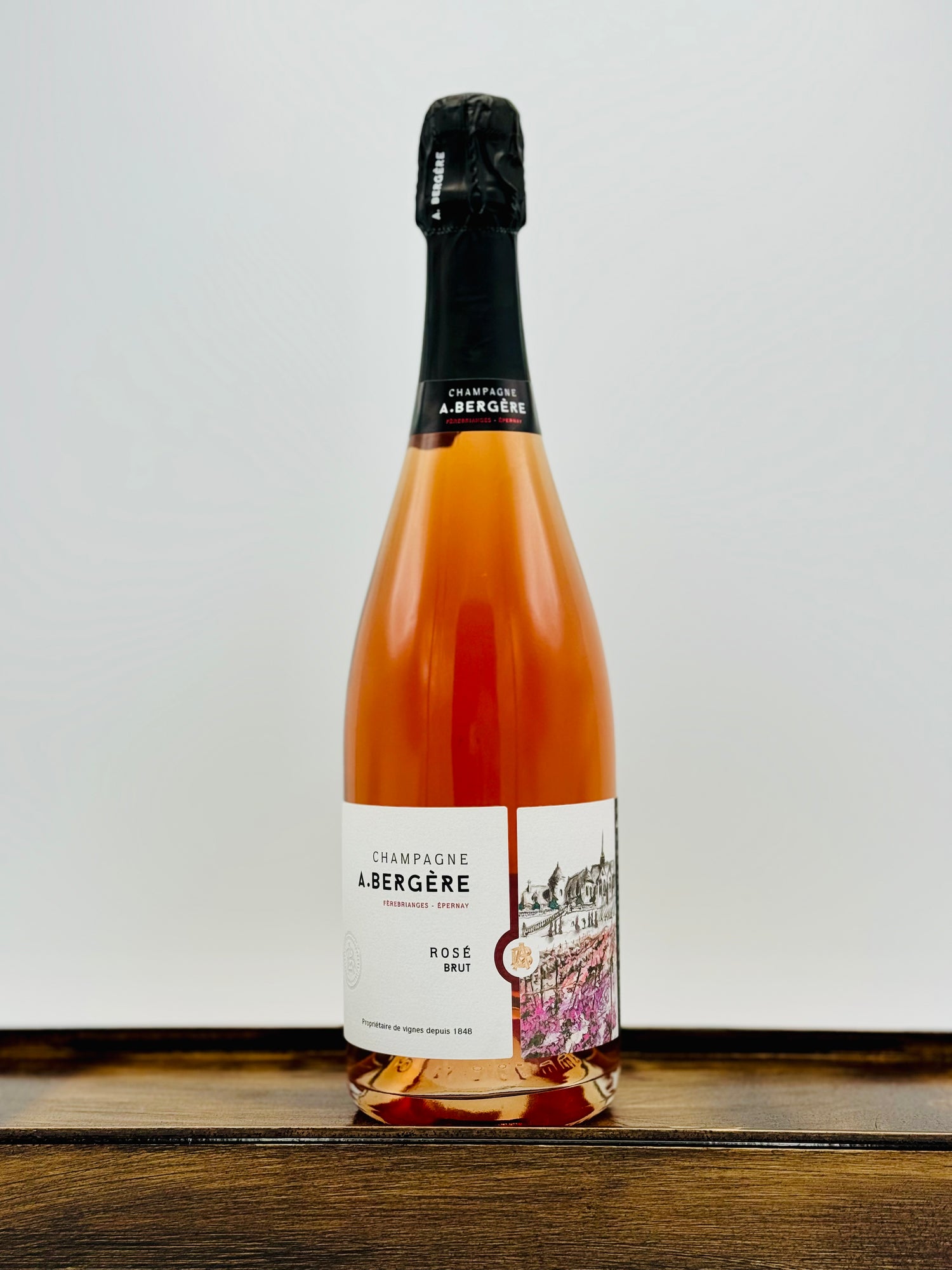 A. Bergère Brut Rosé Champagne, N/V