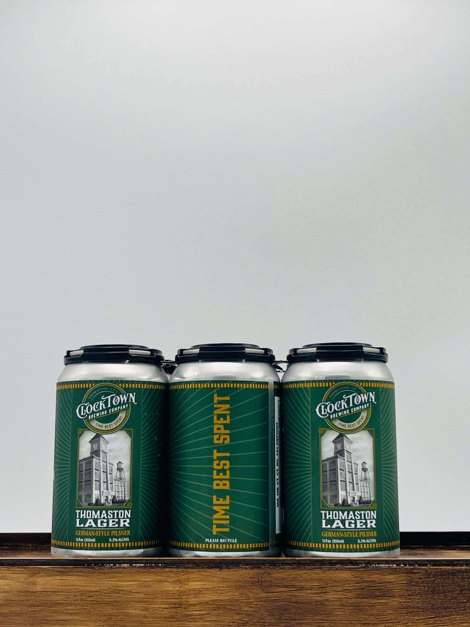 ClockTown Brewing Co. 'Thomaston Lager' German Style Pilsner