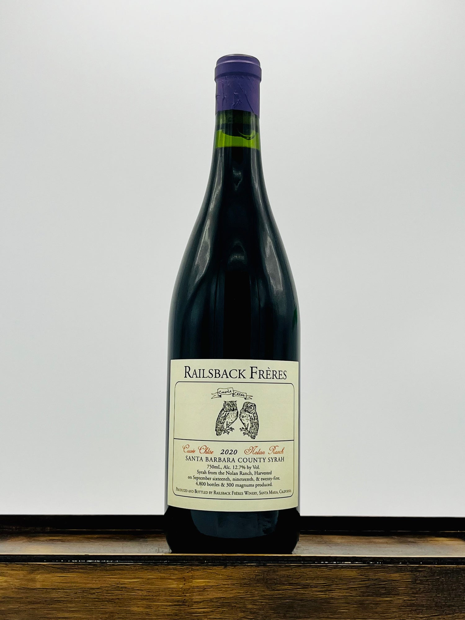 Railsback Frères 'Cuvèe Chloe' Syrah Nolan Ranch, 2020