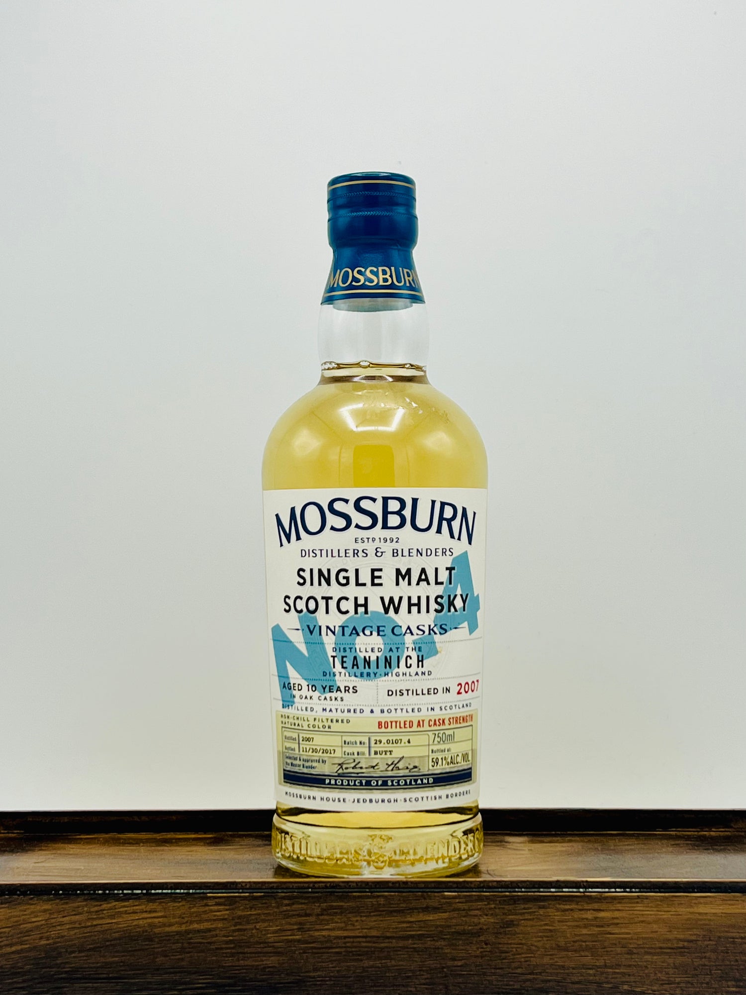 Mossburn Teaninich 2007 Cask Strength Single Malt Scotch Whisky