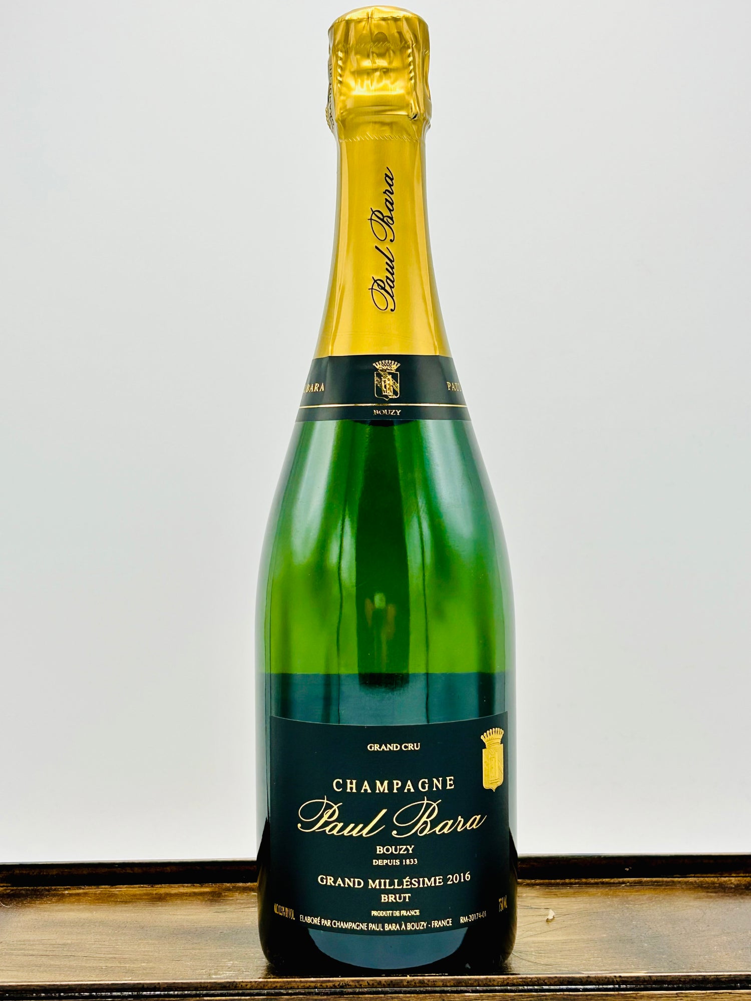 Champagne Paul Bara Brut Grand Cru Millésimé Bouzy, 2016