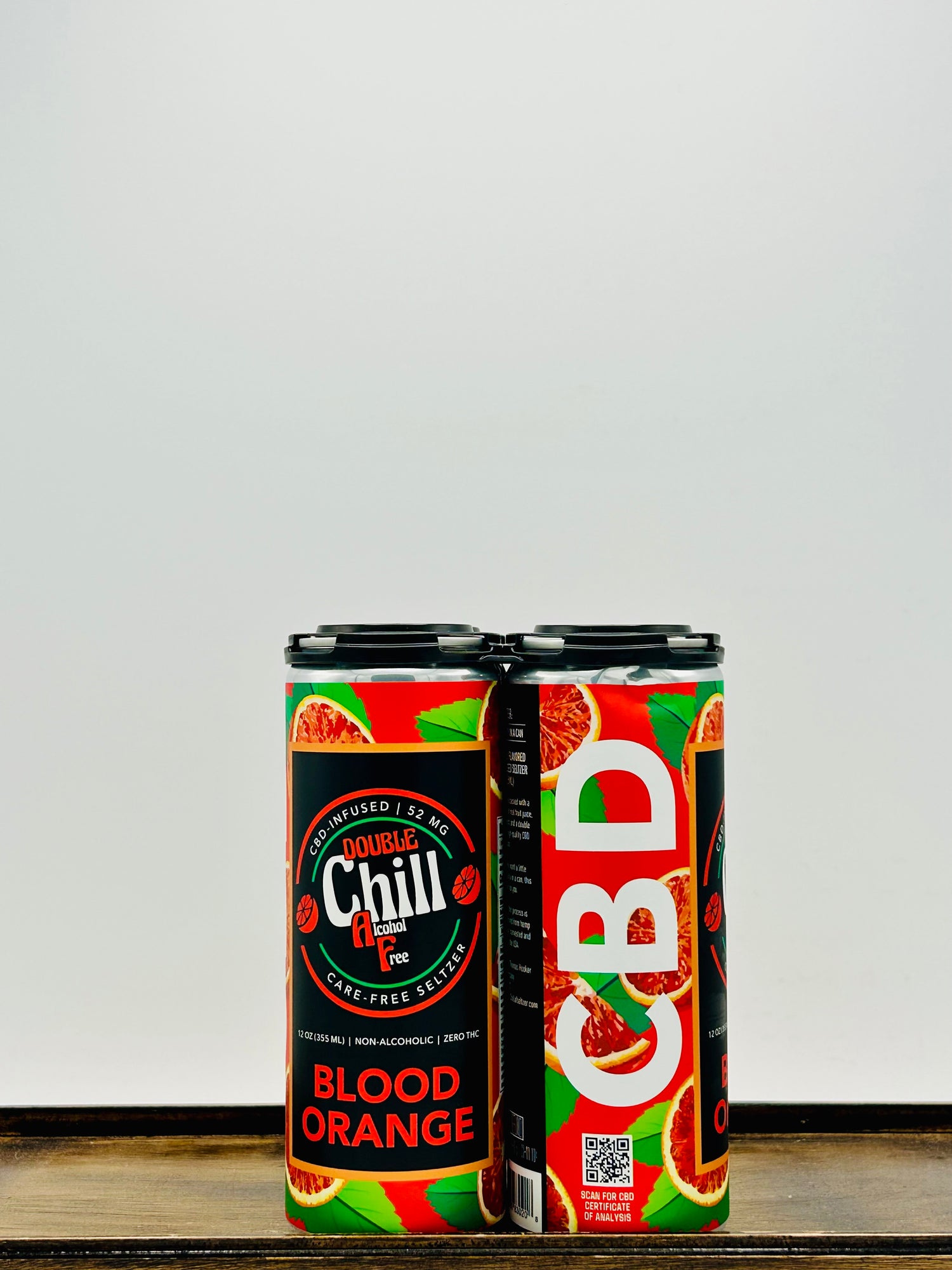 Thomas Hooker Brewing 'Double Chill AF' Blood Orange CBD Seltzer