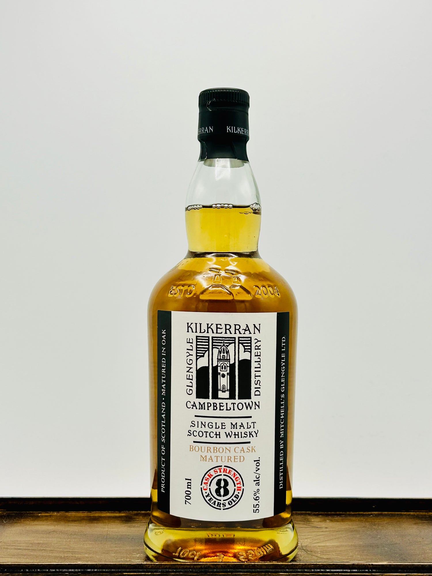 Kilkerran 8 Year Bourbon Cask Single Malt Scotch Whisky
