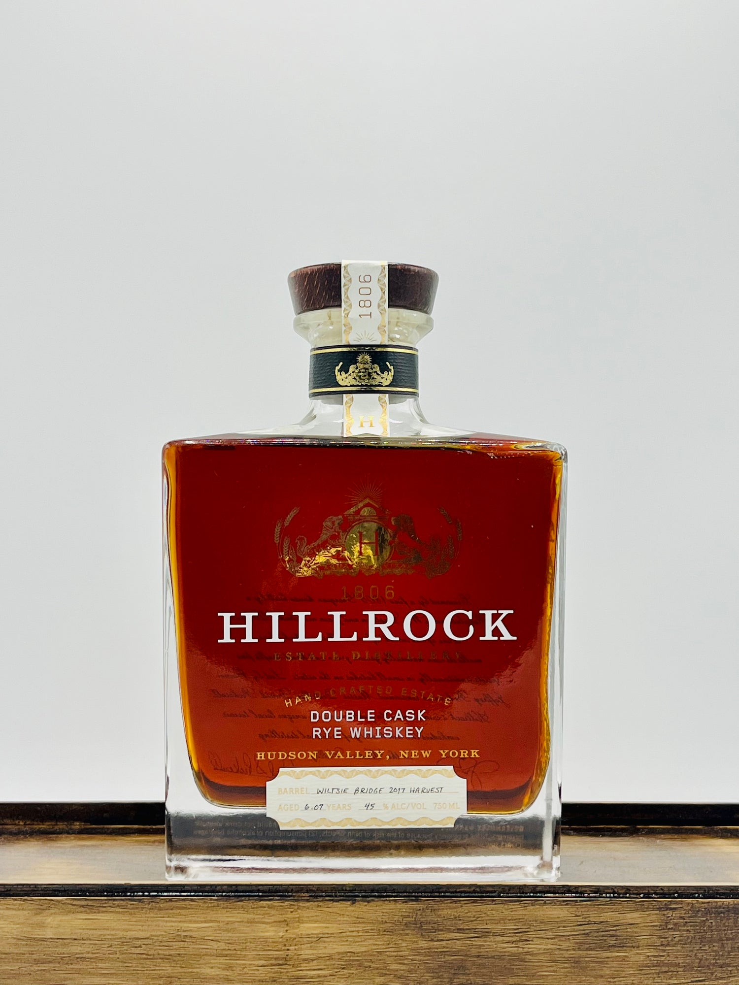 Hillrock Distillery Double Cask Rye Whiskey