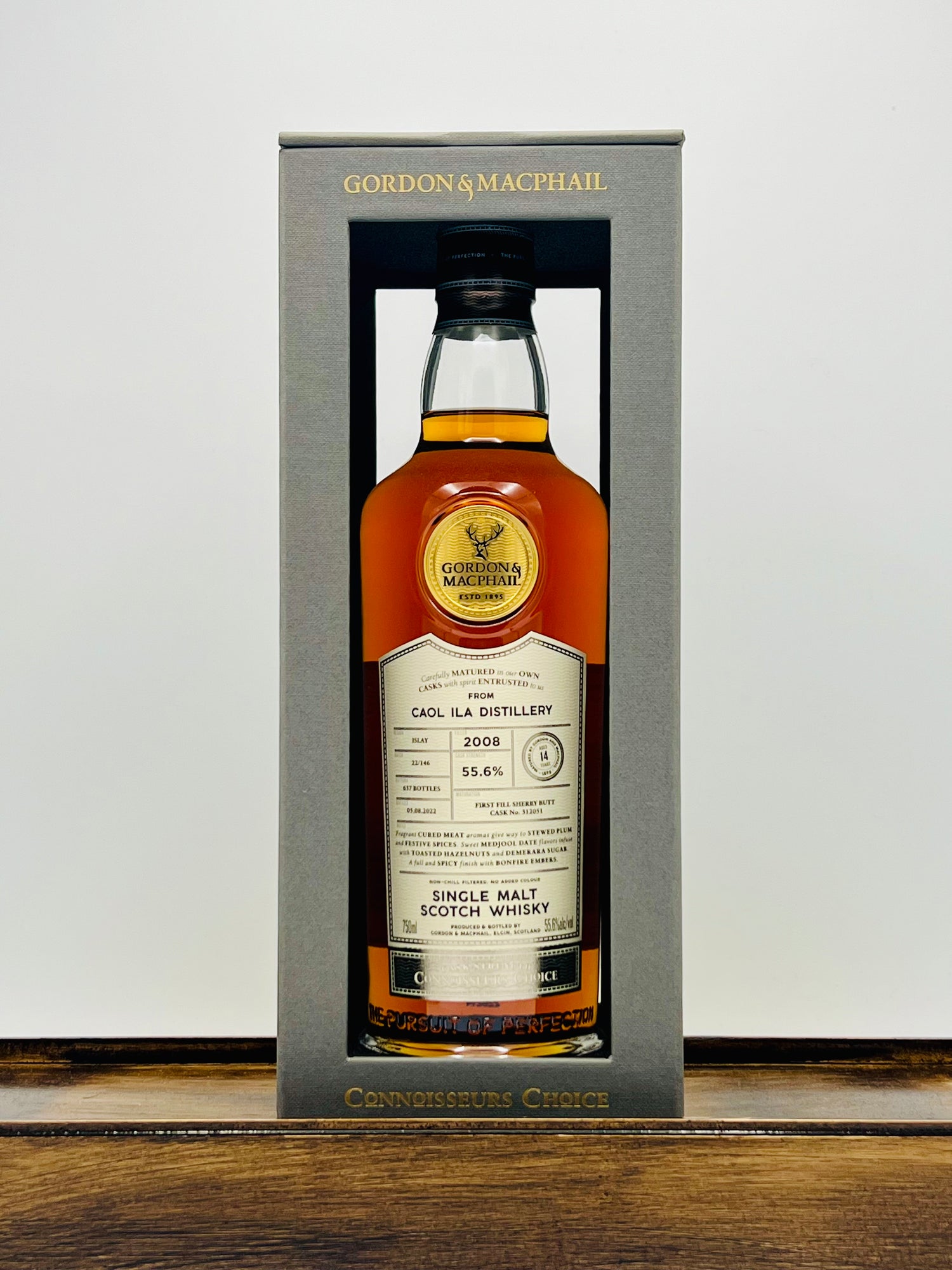 Gordon & MacPhail 2008 Caol Ila (1st Fill Sherry Butt)
