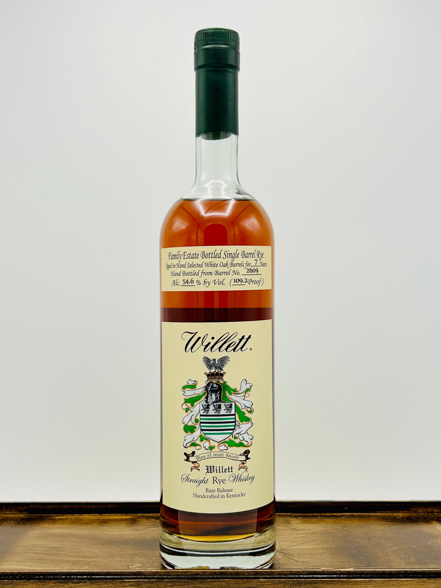 Willett 7 Year Estate Bottled Single Barrel Rye Whiskey