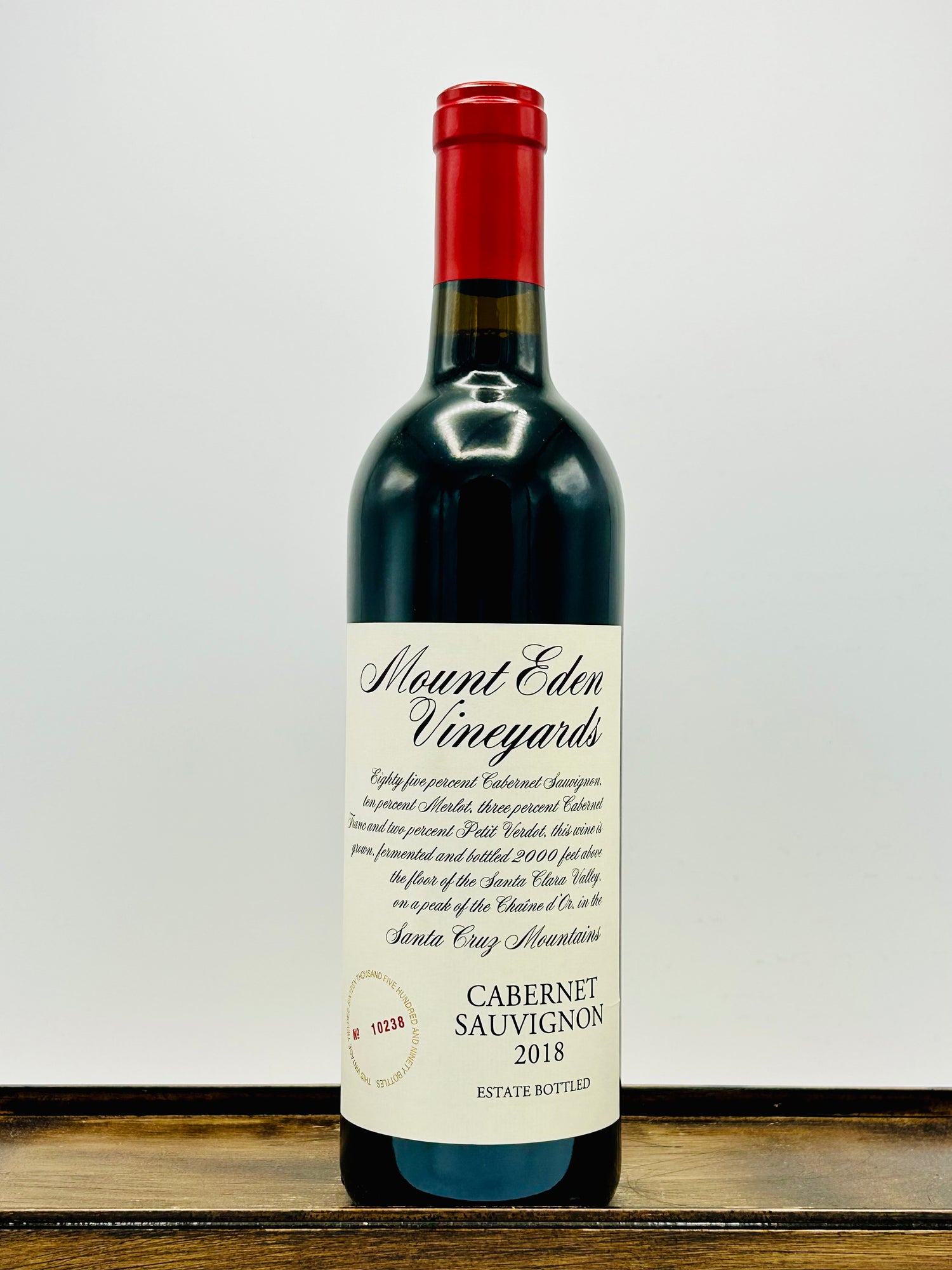 Mount Eden Vineyards Estate Cabernet Sauvignon Santa Cruz, 2018