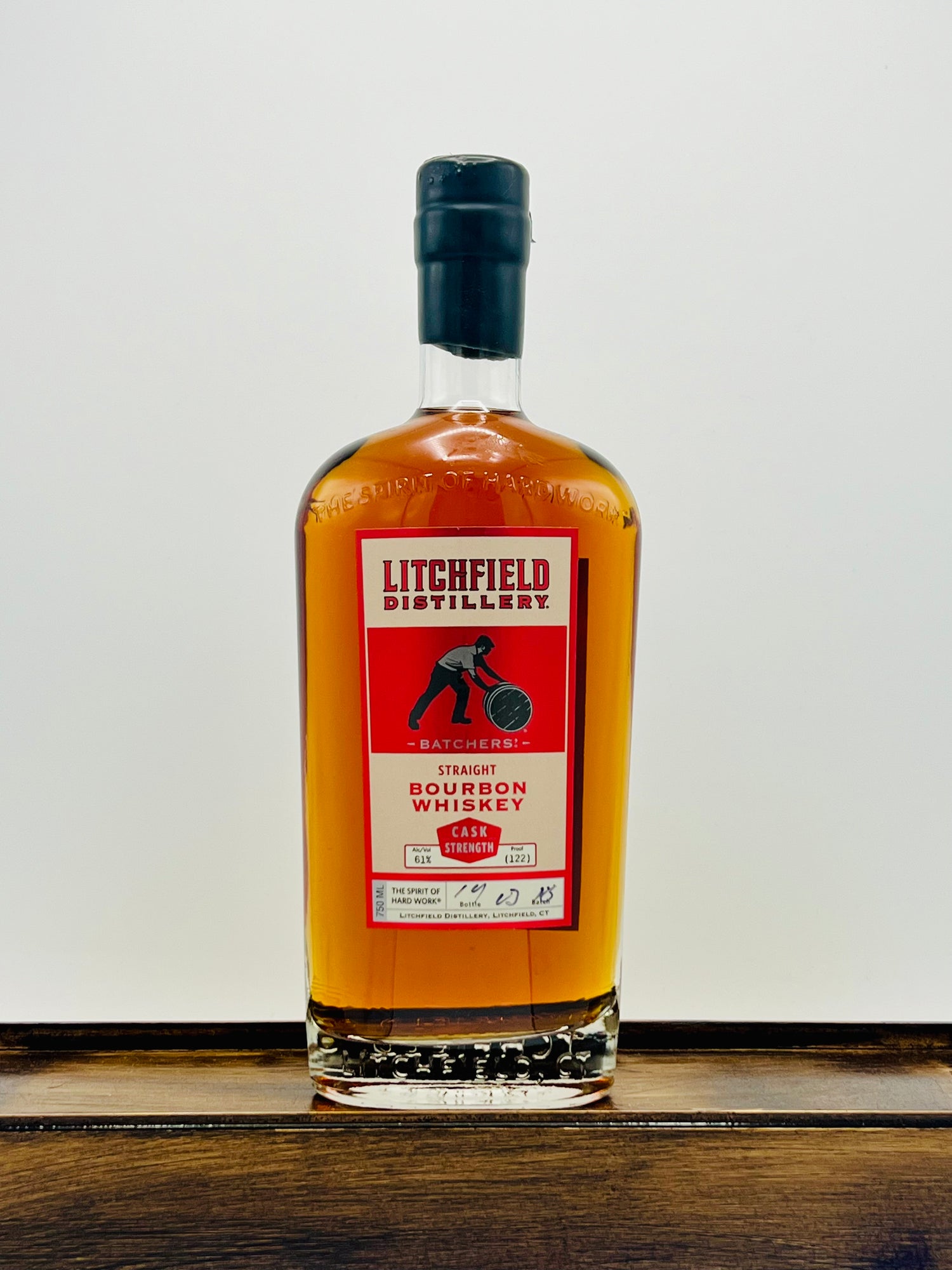 Litchfield Distillery Batchers' Cask Strength Bourbon Whiskey