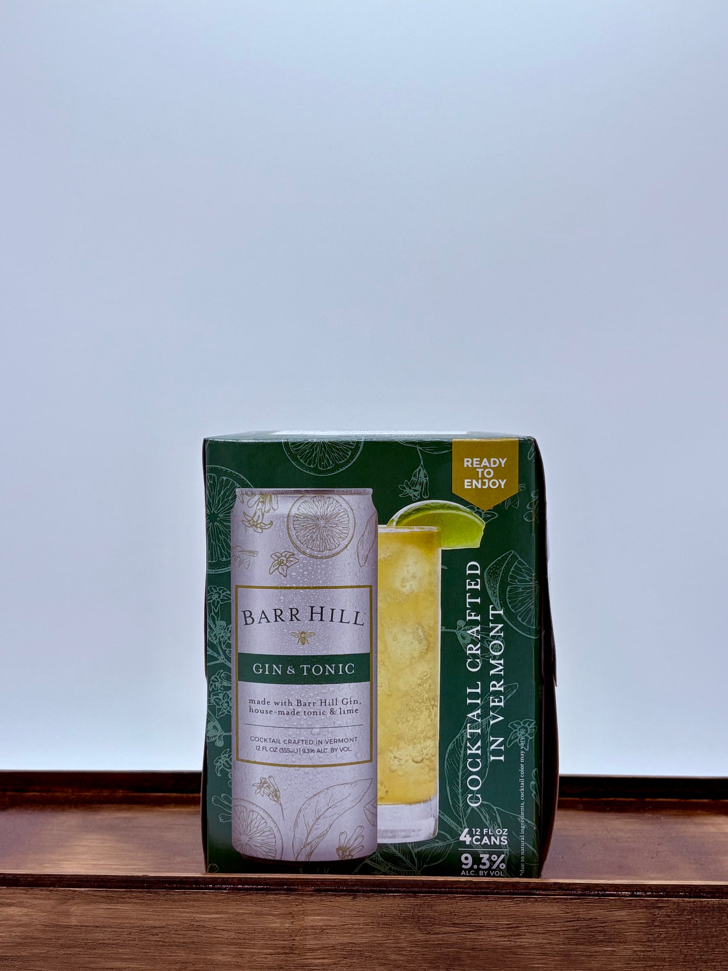 Barr Hill Gin & Tonic 4pk