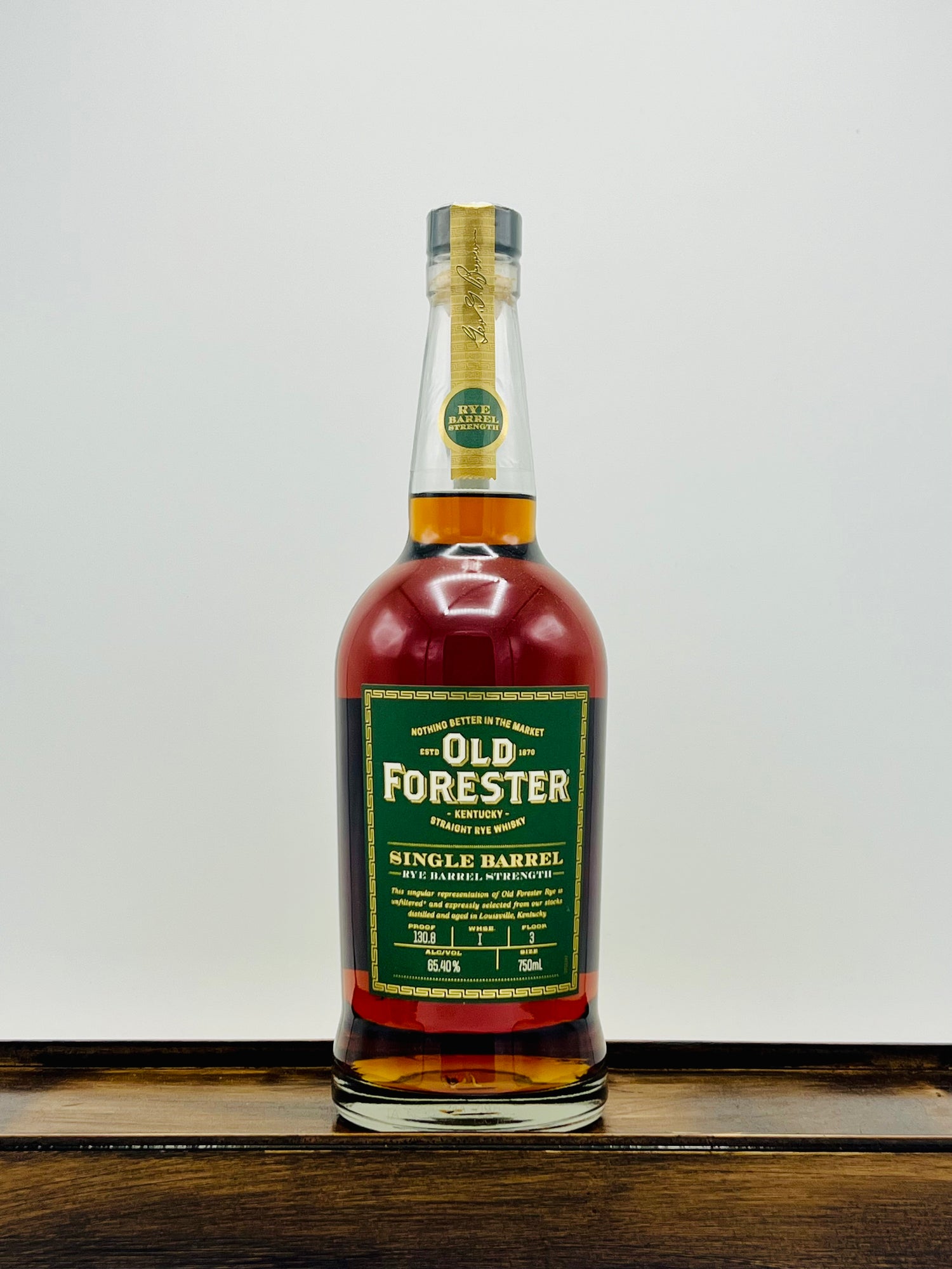 Old Forester Barrel Proof Rye Whisky