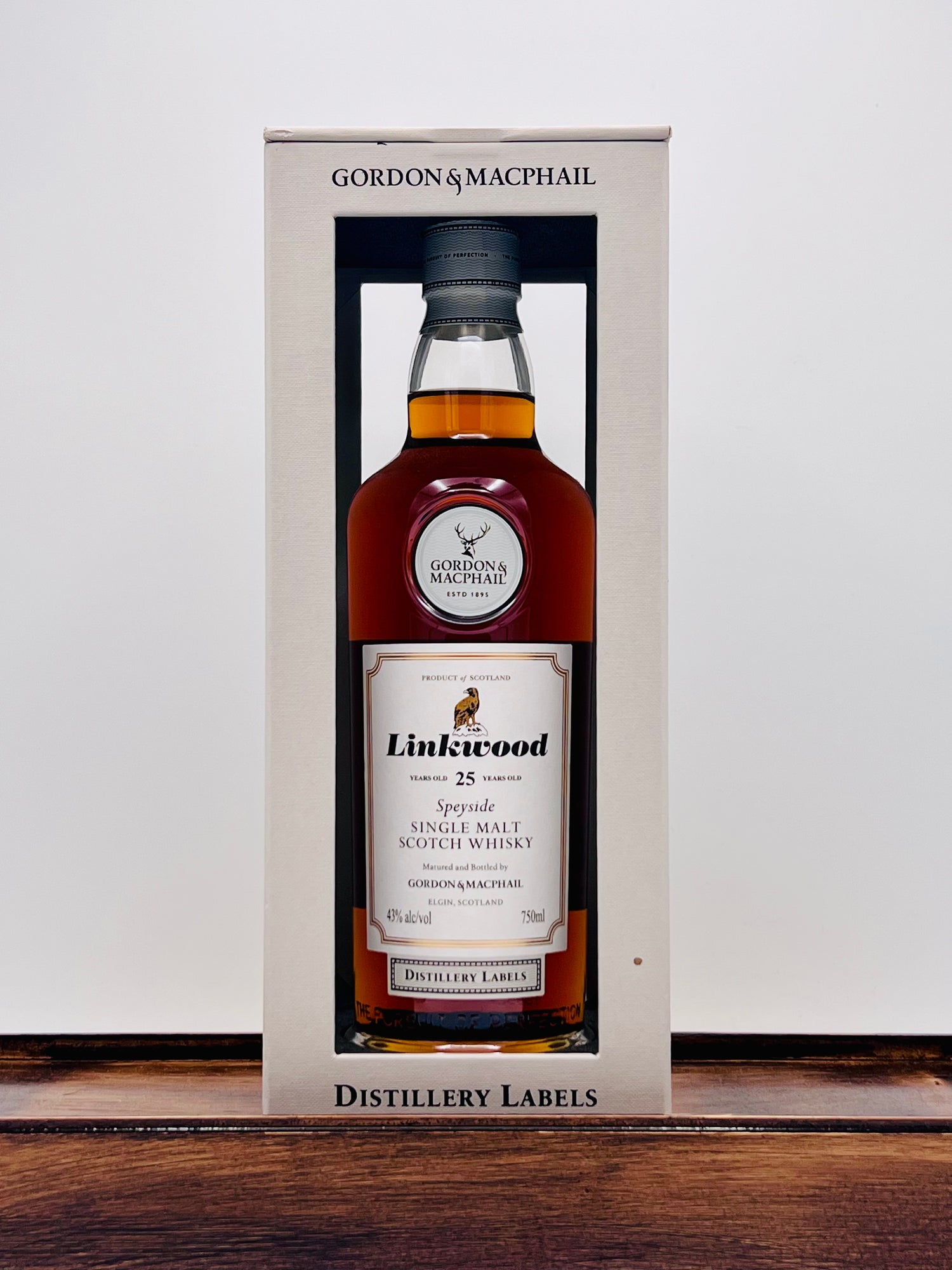 Linkwood 25 Year Old - Distillery Labels (Gordon & MacPhail)