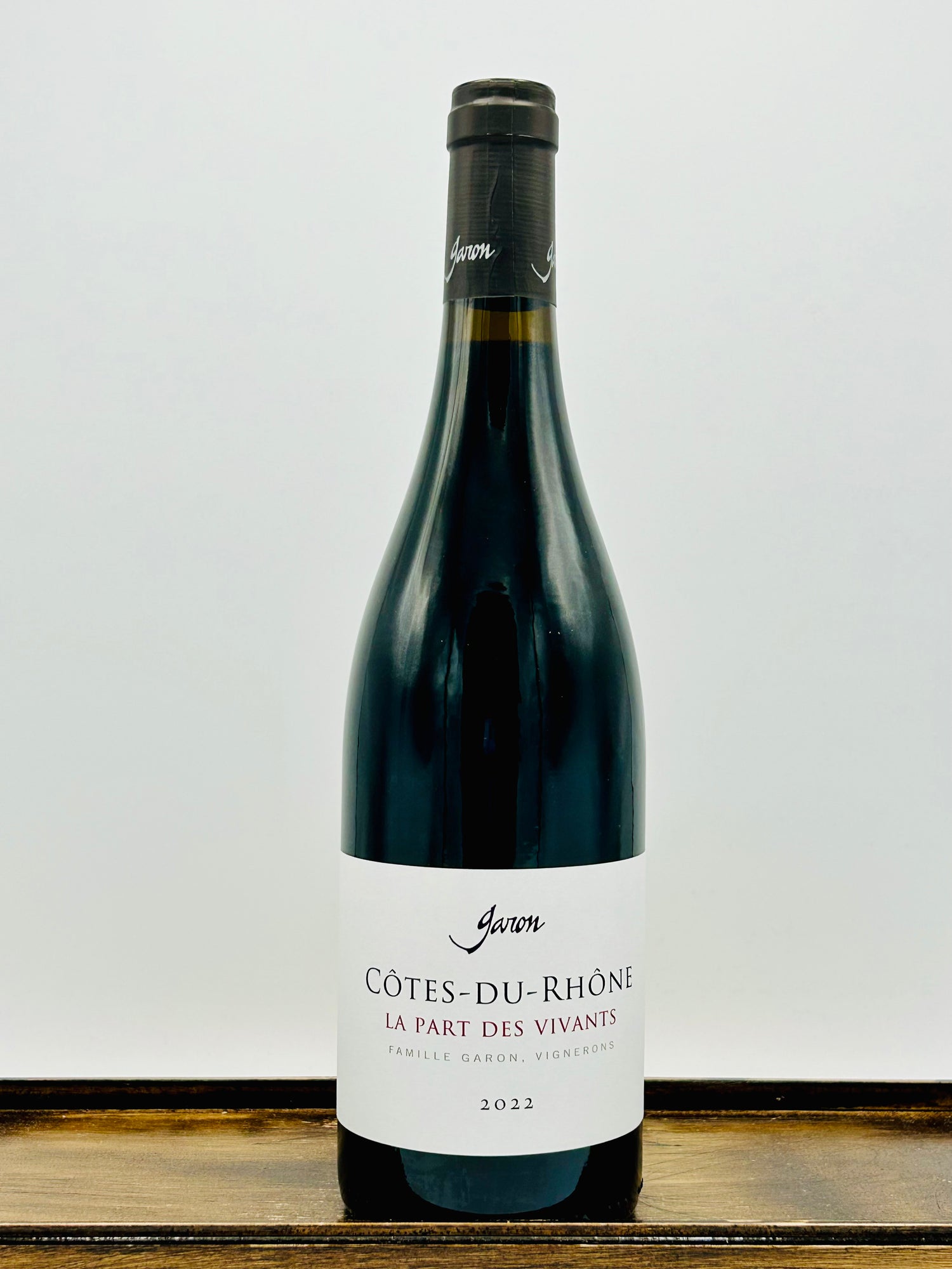 Domaine Garon 'La Part des Vivants' Côtes du Rhône Rouge, 2022