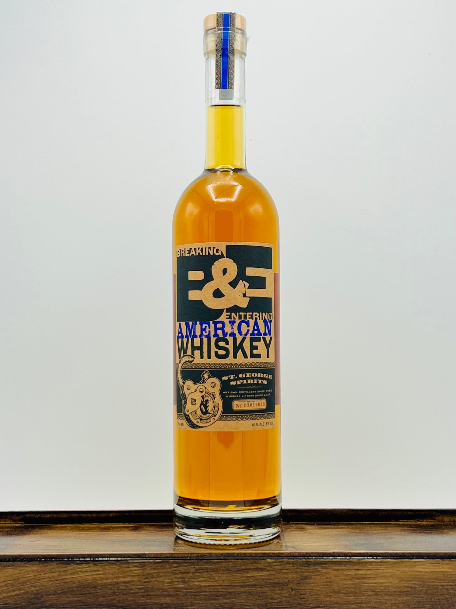 St. George Breaking & Entering Single Malt American Whiskey