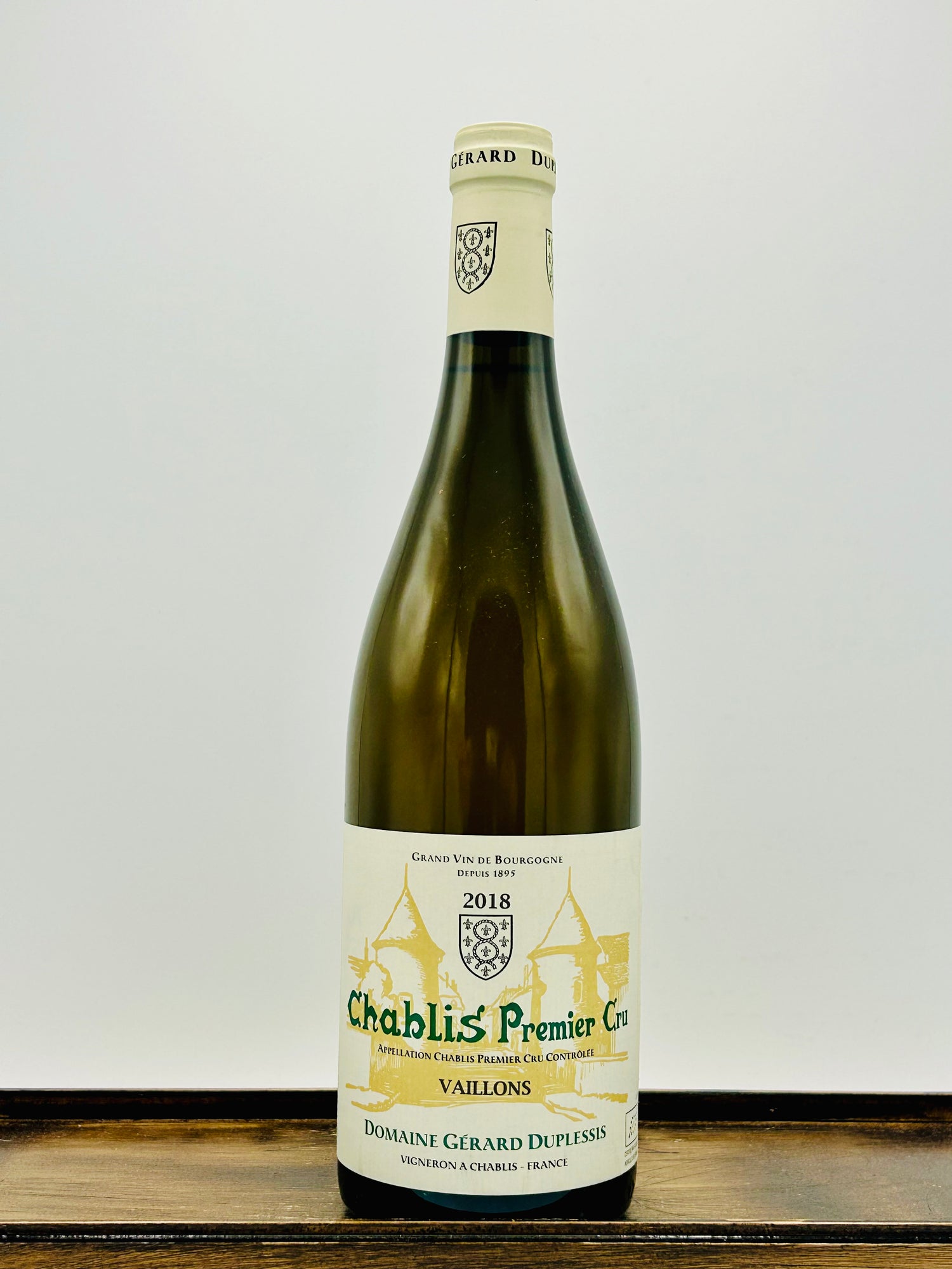 Domaine Gerard Duplessis 'Vaillons' Premier Cru Chablis, 2018