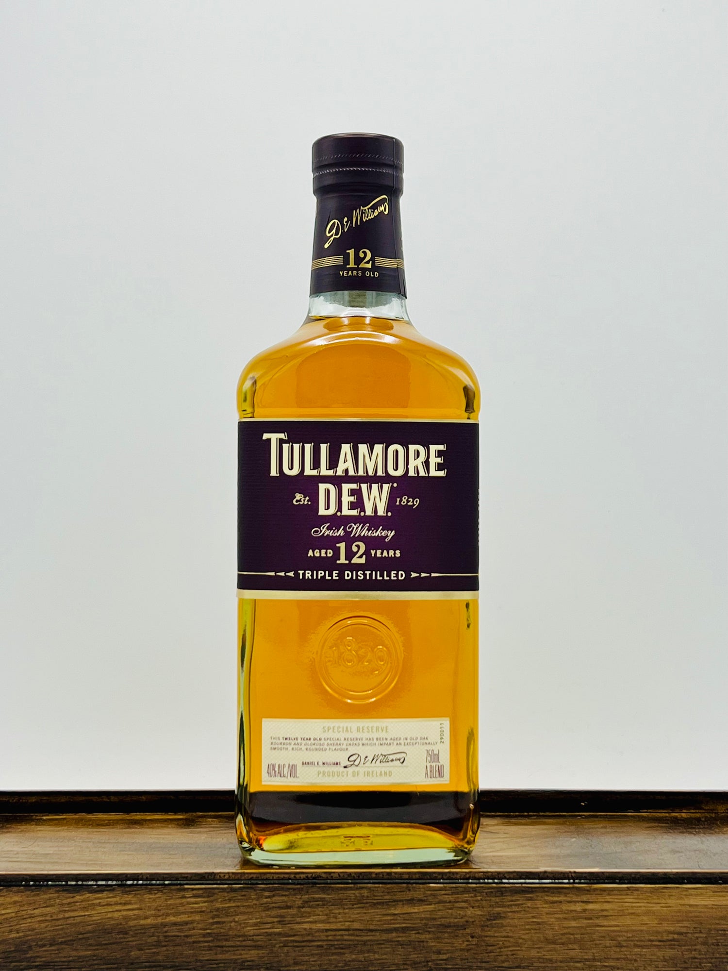 Tullamore Dew 12 Year Triple Distilled Irish Whisky