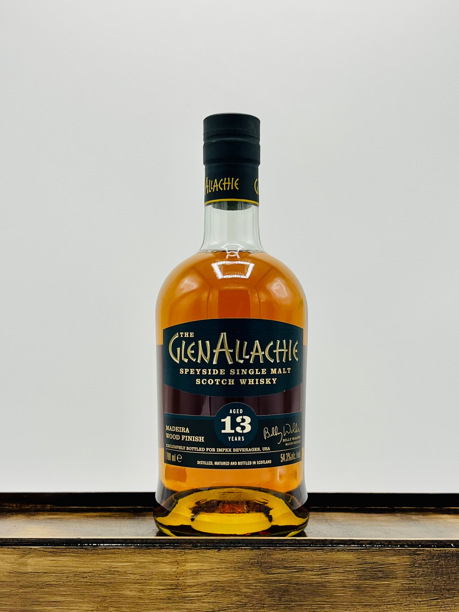 GlenAllachie 13 Year Cask Strength Madeira Wood Finish Malt Scotch Whisky
