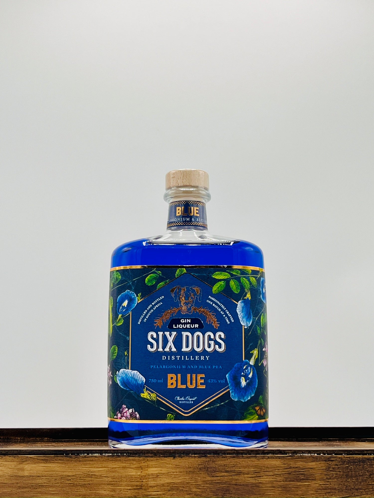 Six Dogs Blue Gin