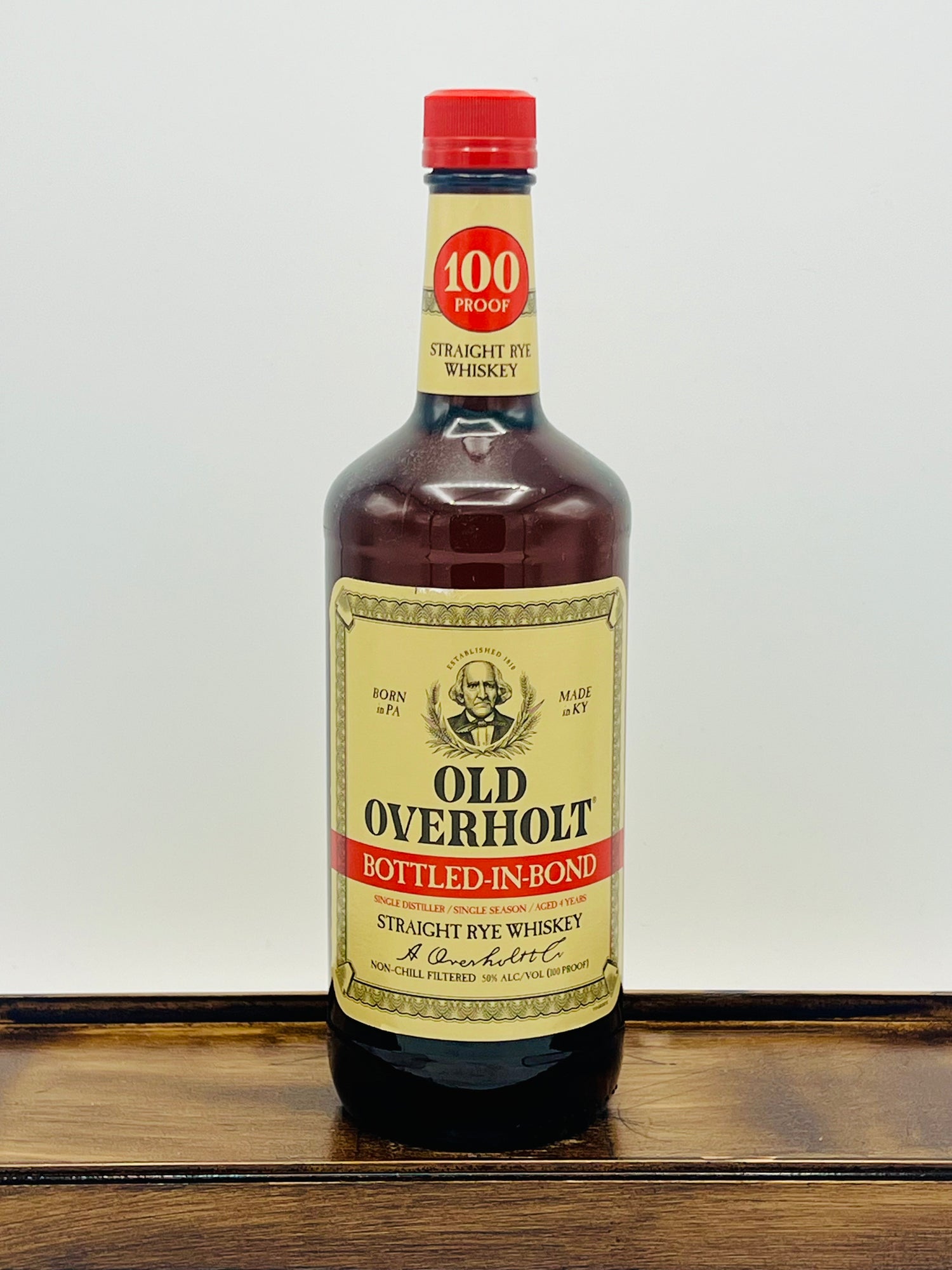 Old Overholt Bonded Straight Rye Whiskey (1L)