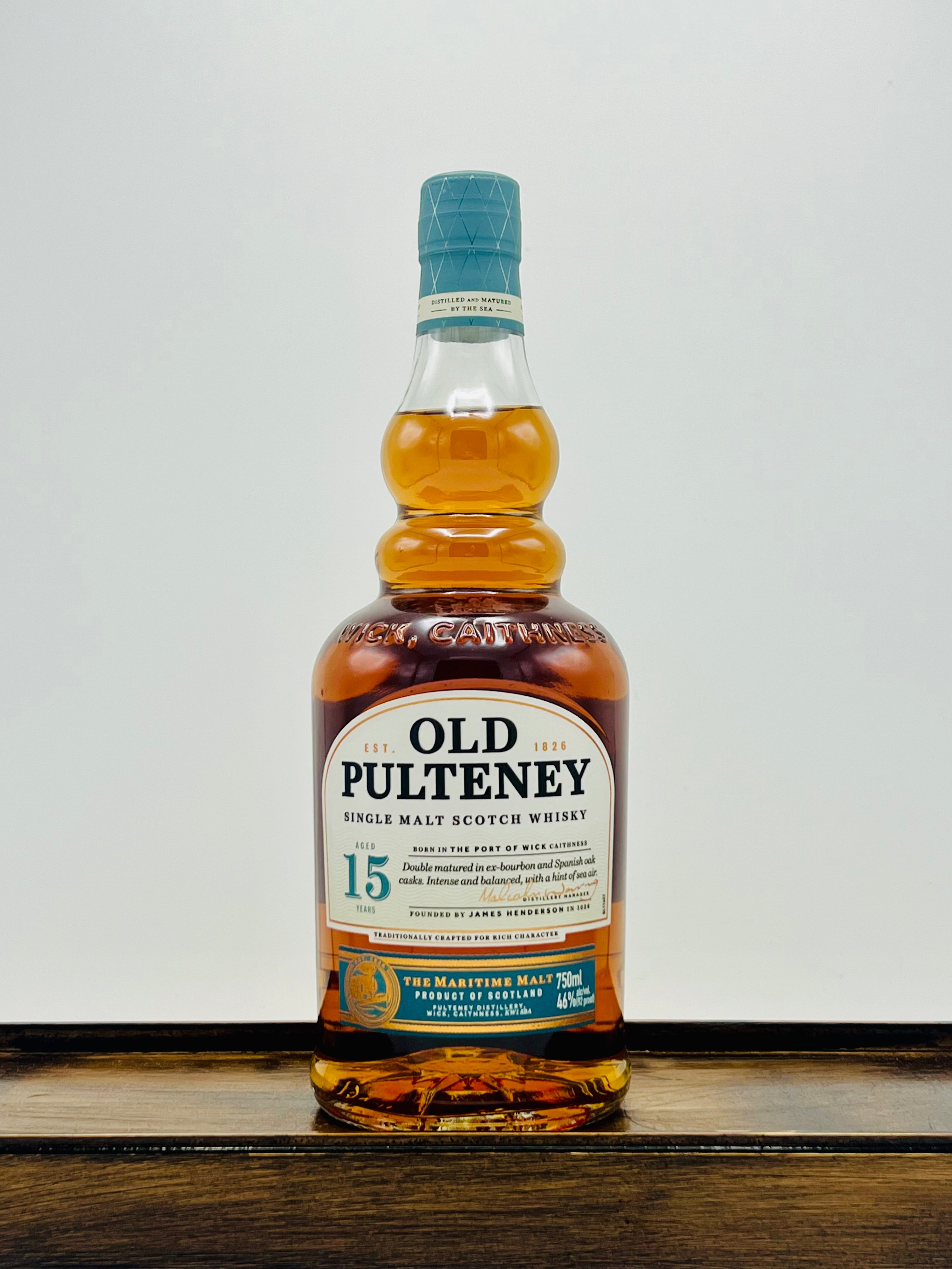 Old Pulteney 15 Year Single Malt Scotch Whisky