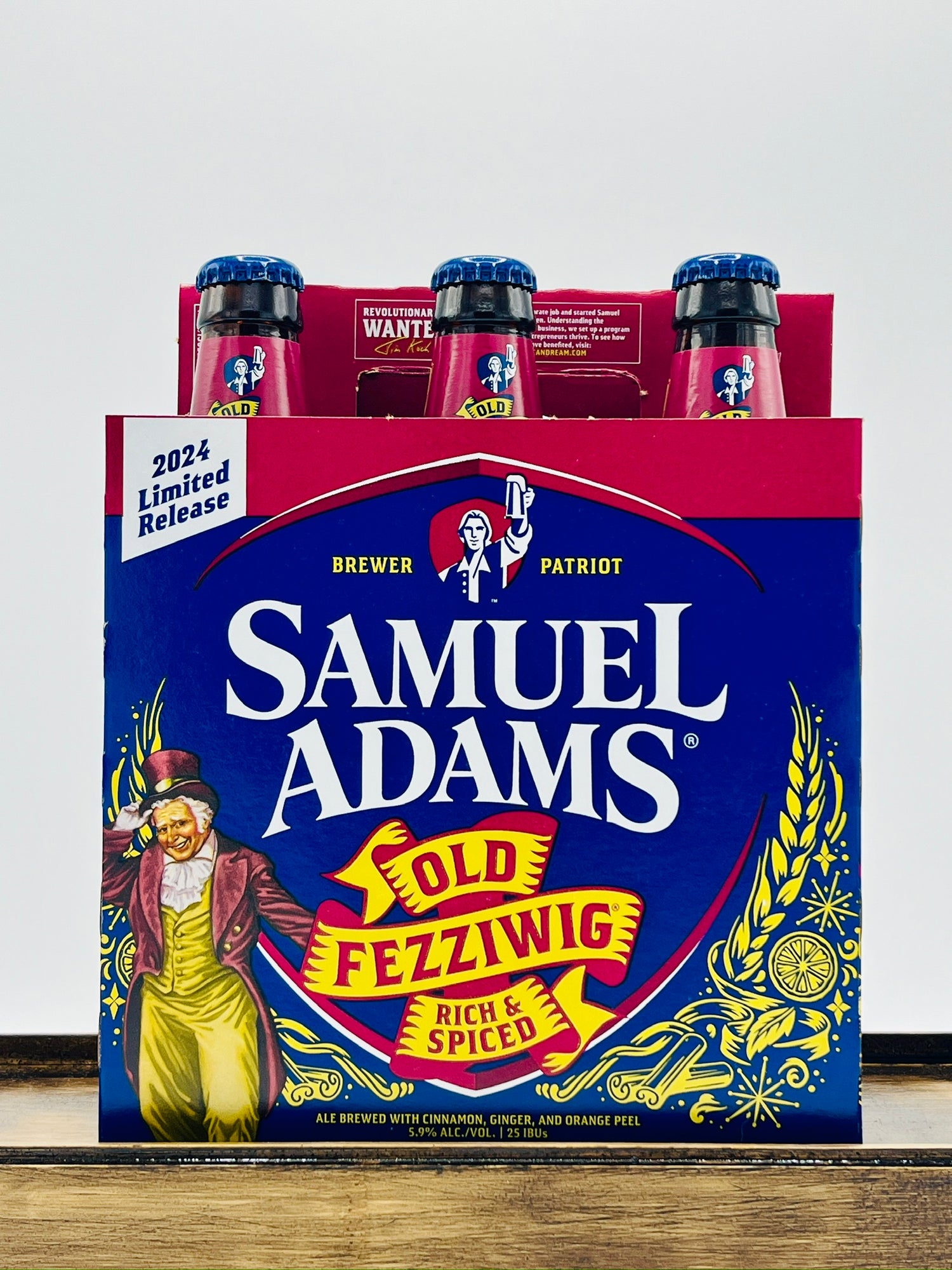 Samuel Adams Brewery 'Old Fezziwig' Spiced Brown Ale