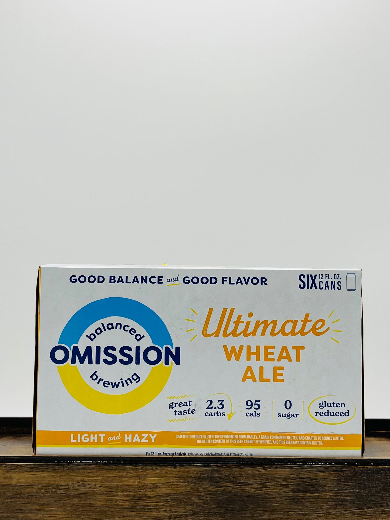 Omission Brewing ‘Ultimate’ Gluten-Reduced Wheat Ale