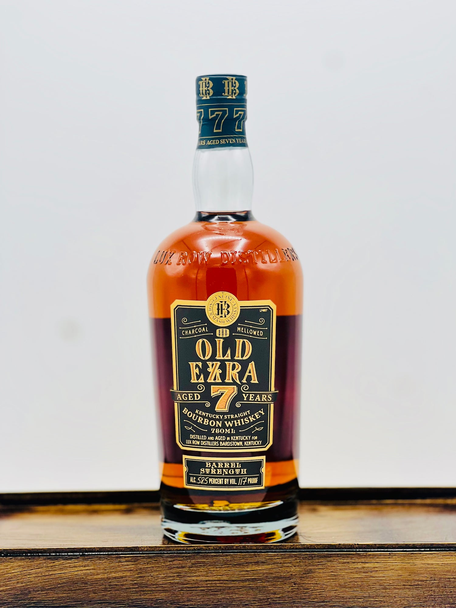 Ezra Brooks Old Ezra 7 Year Barrel Strength Bourbon Whiskey